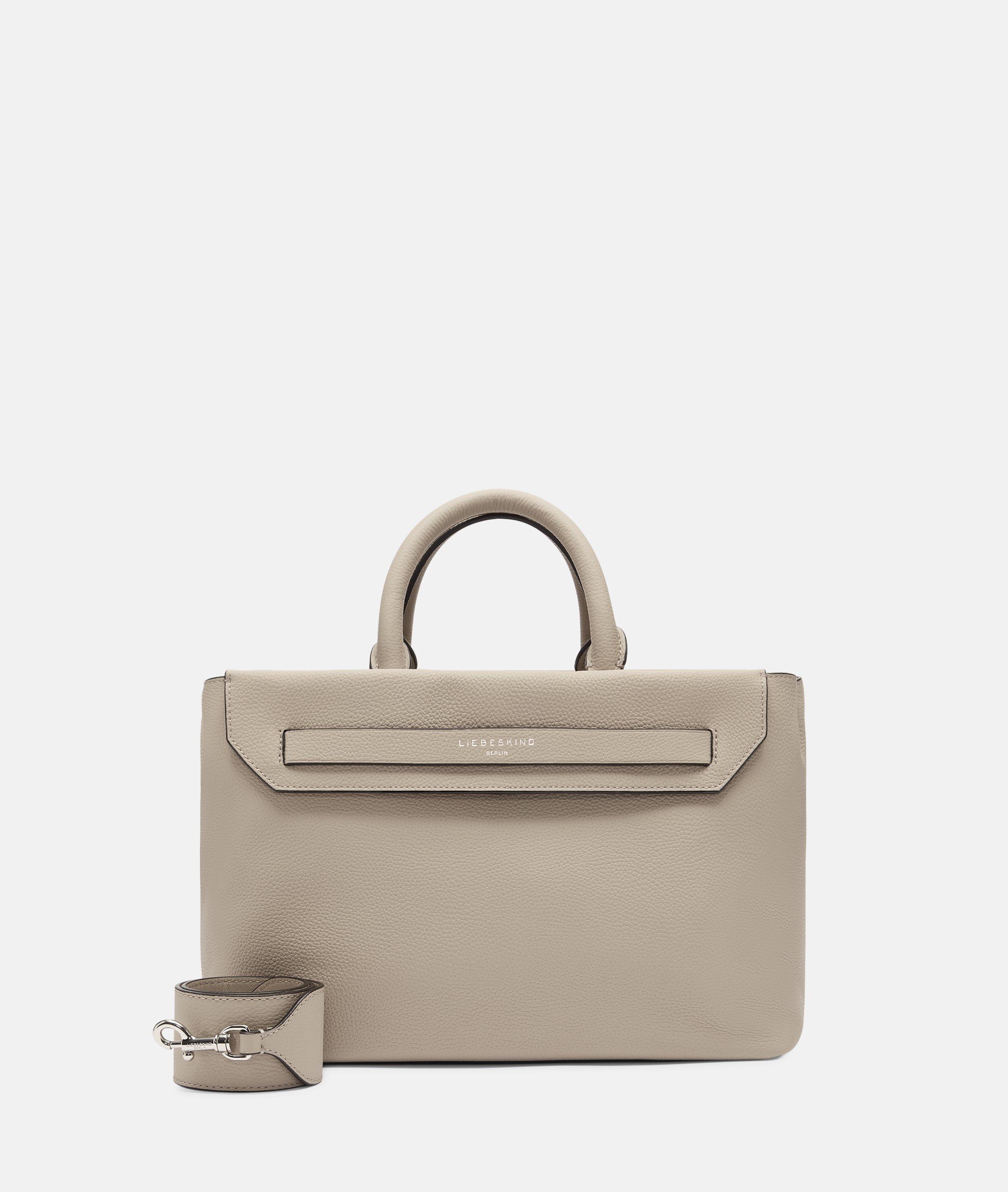 Liebeskind Berlin - Geräumige Handtasche aus Leder -  Beige