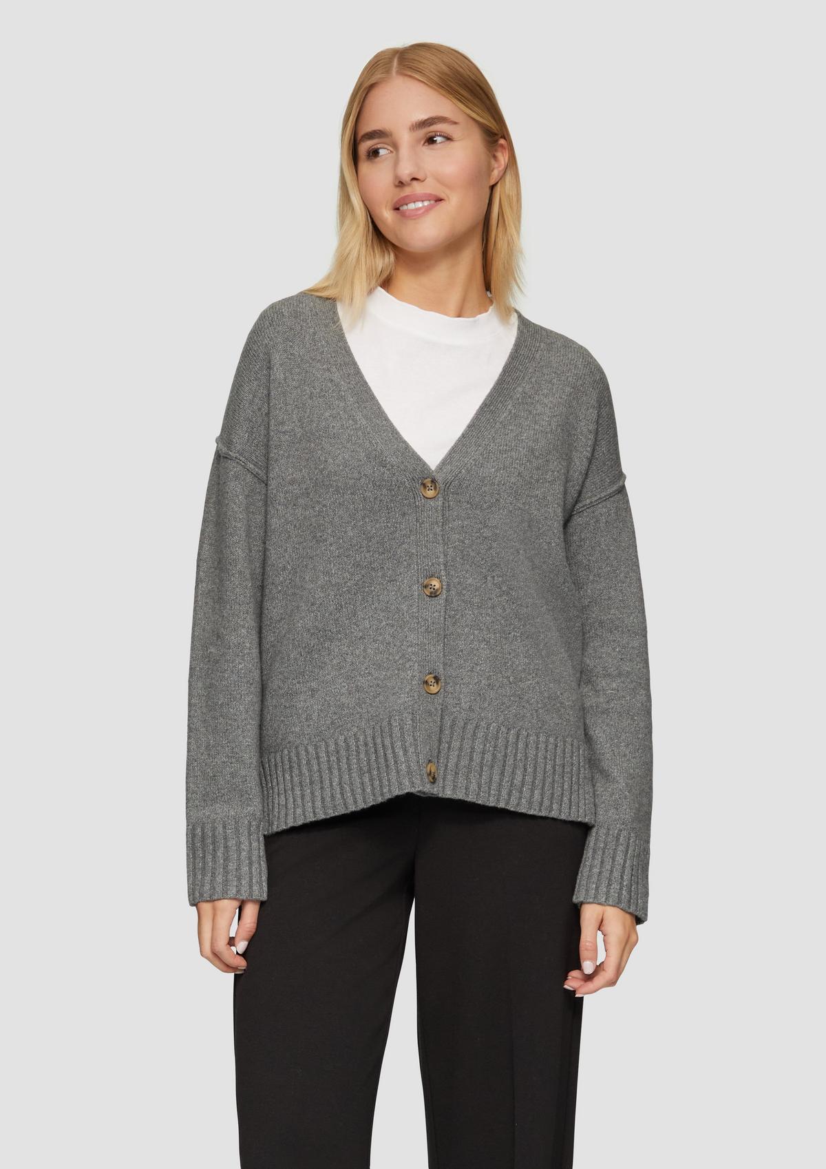 Slit cardigan hotsell
