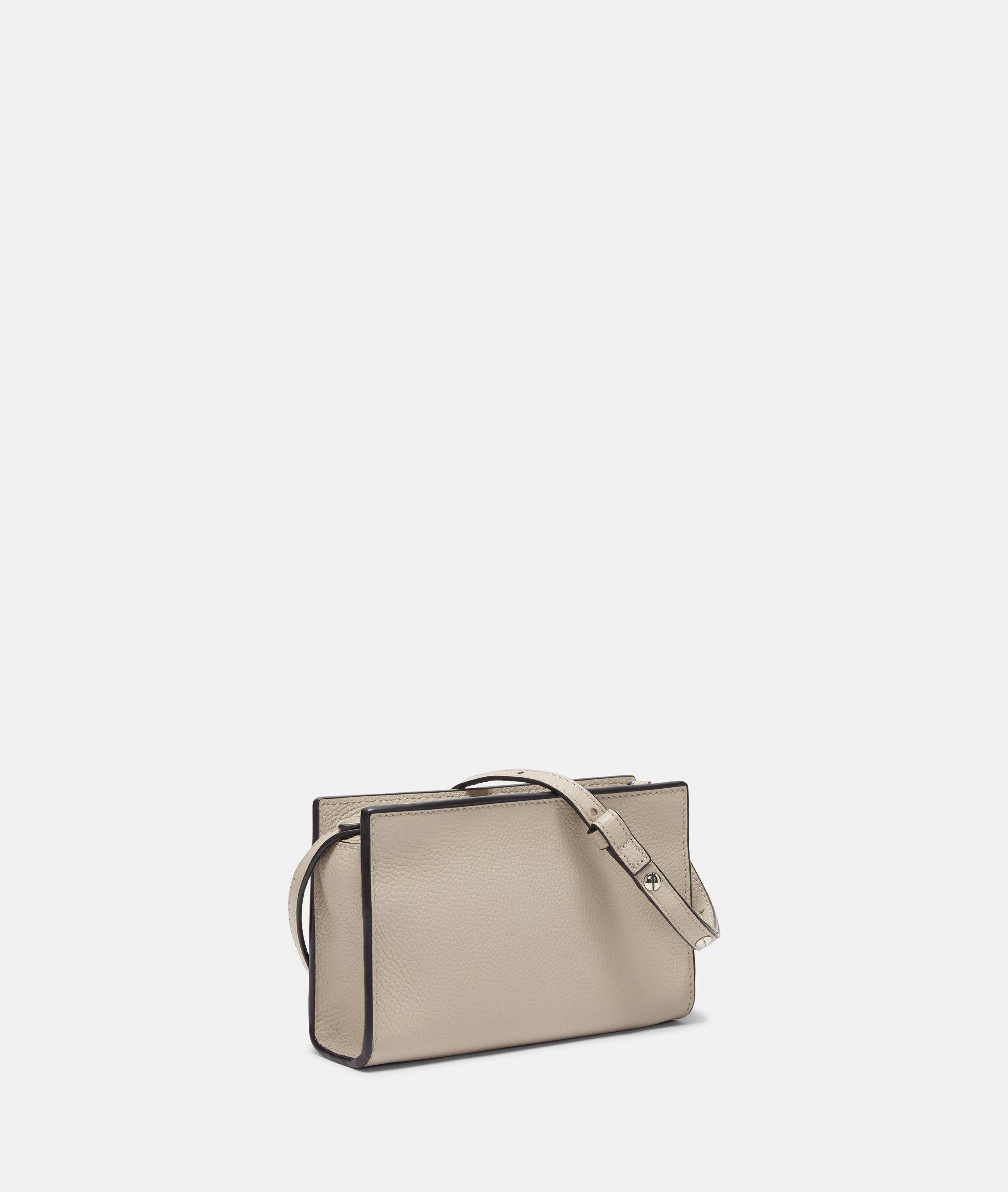 Thumbnail - Liebeskind Berlin - Kleine Crossbody-Bag aus Rindsleder -  Beige