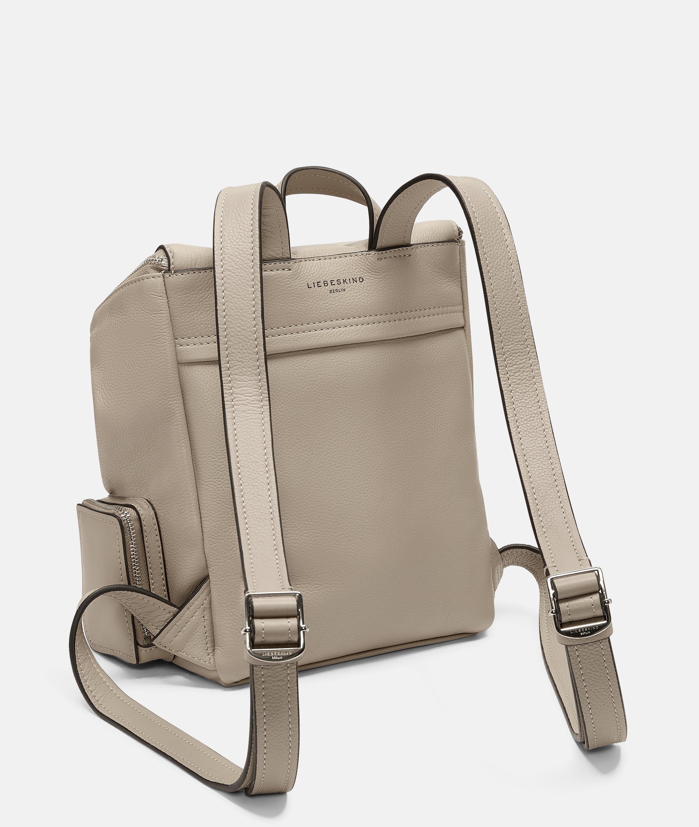 Thumbnail - Liebeskind Berlin - Rucksack aus festem Rindsleder -  Beige