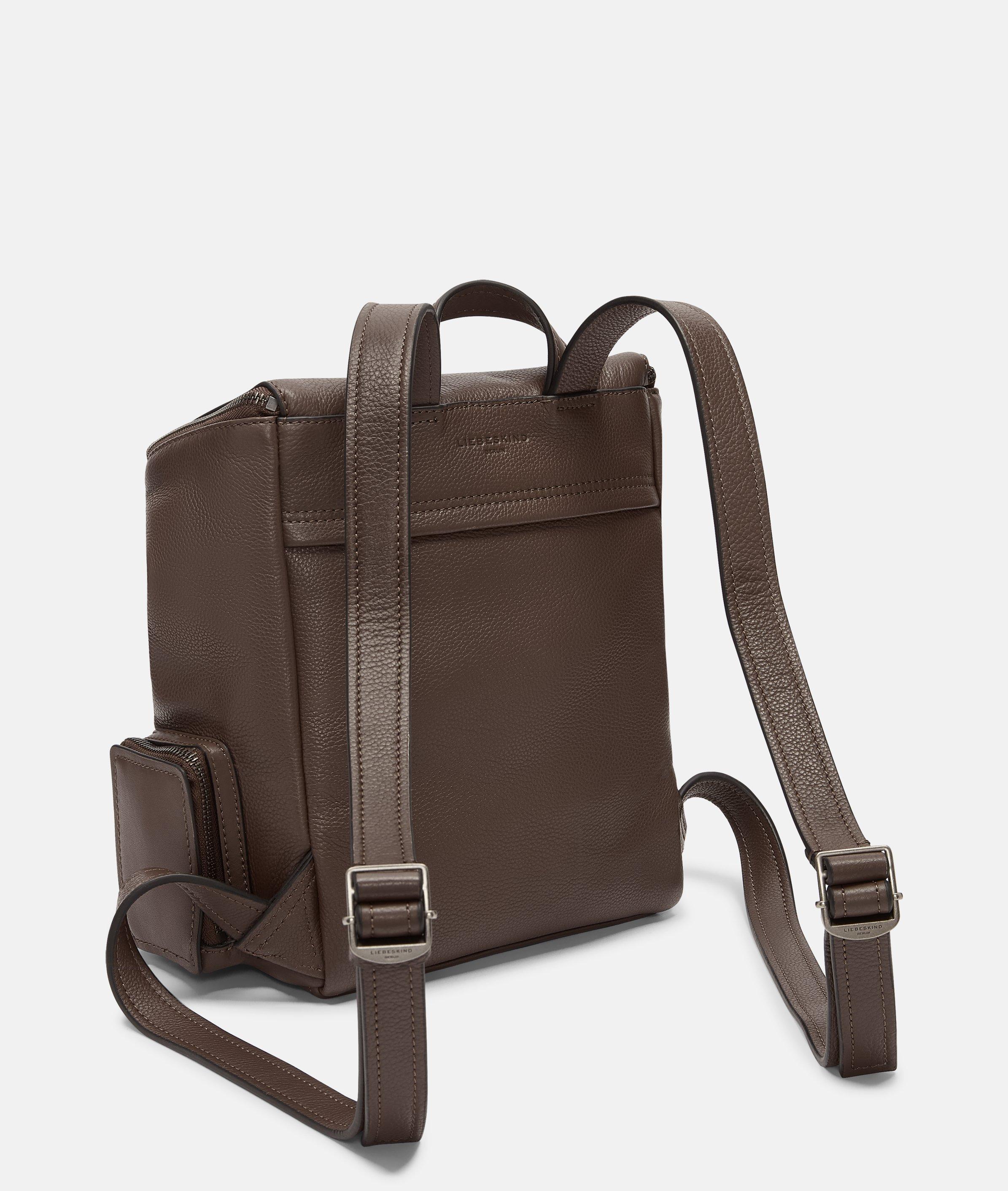 Thumbnail - Liebeskind Berlin - Rucksack aus festem Rindsleder -  braun