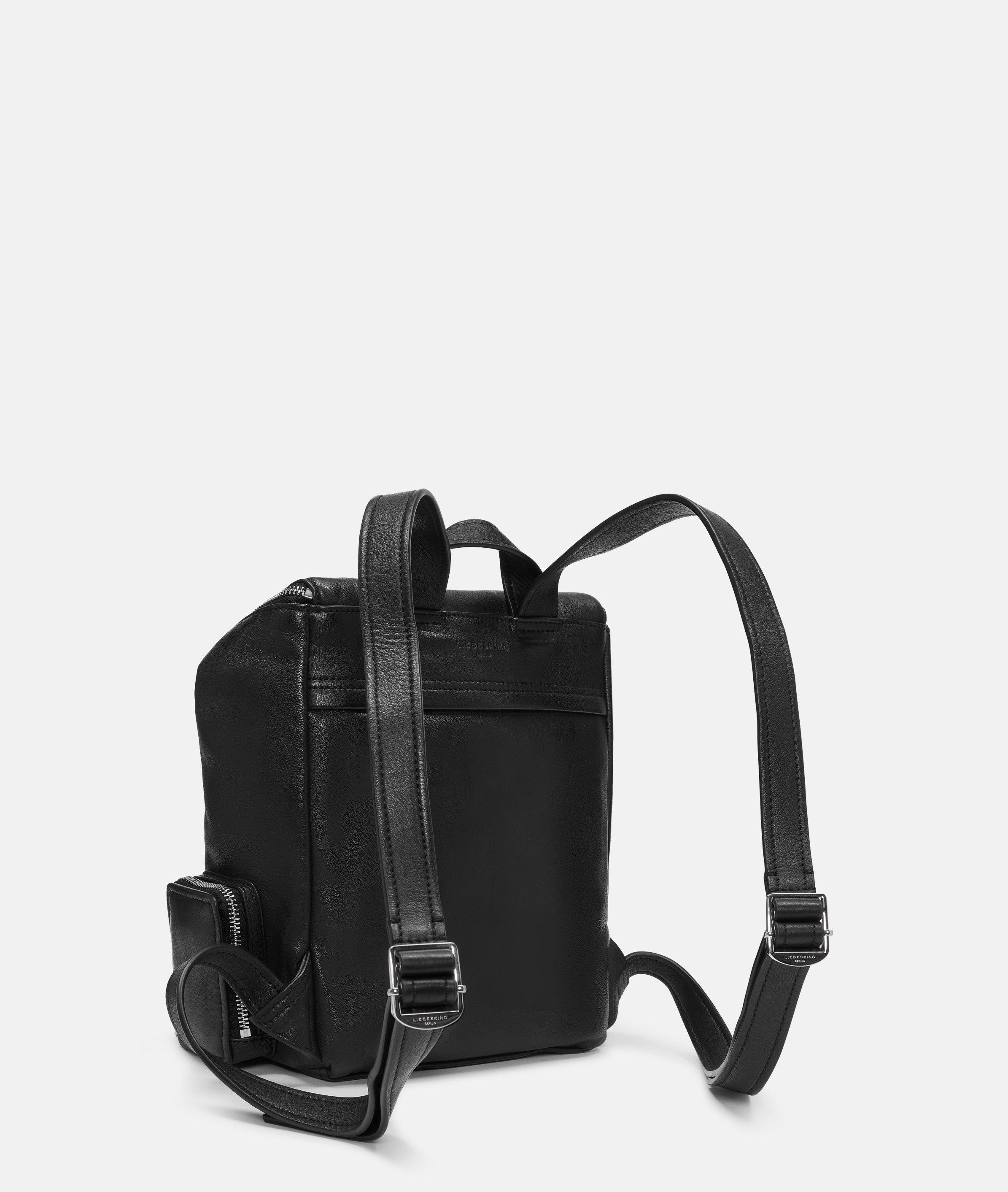 Thumbnail - Liebeskind Berlin - Rucksack aus glattem Leder -  schwarz