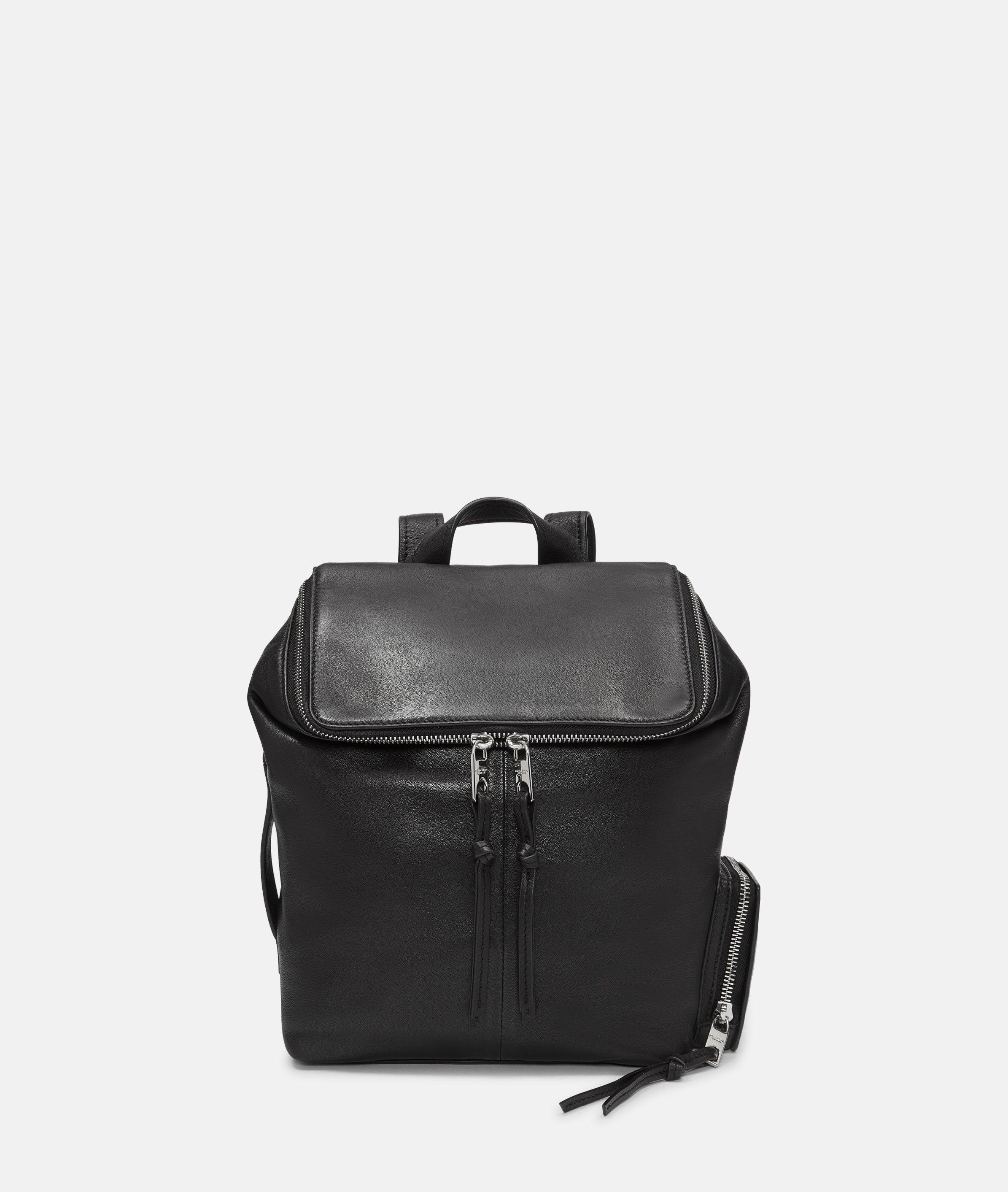 Thumbnail - Liebeskind Berlin - Rucksack aus glattem Leder -  schwarz