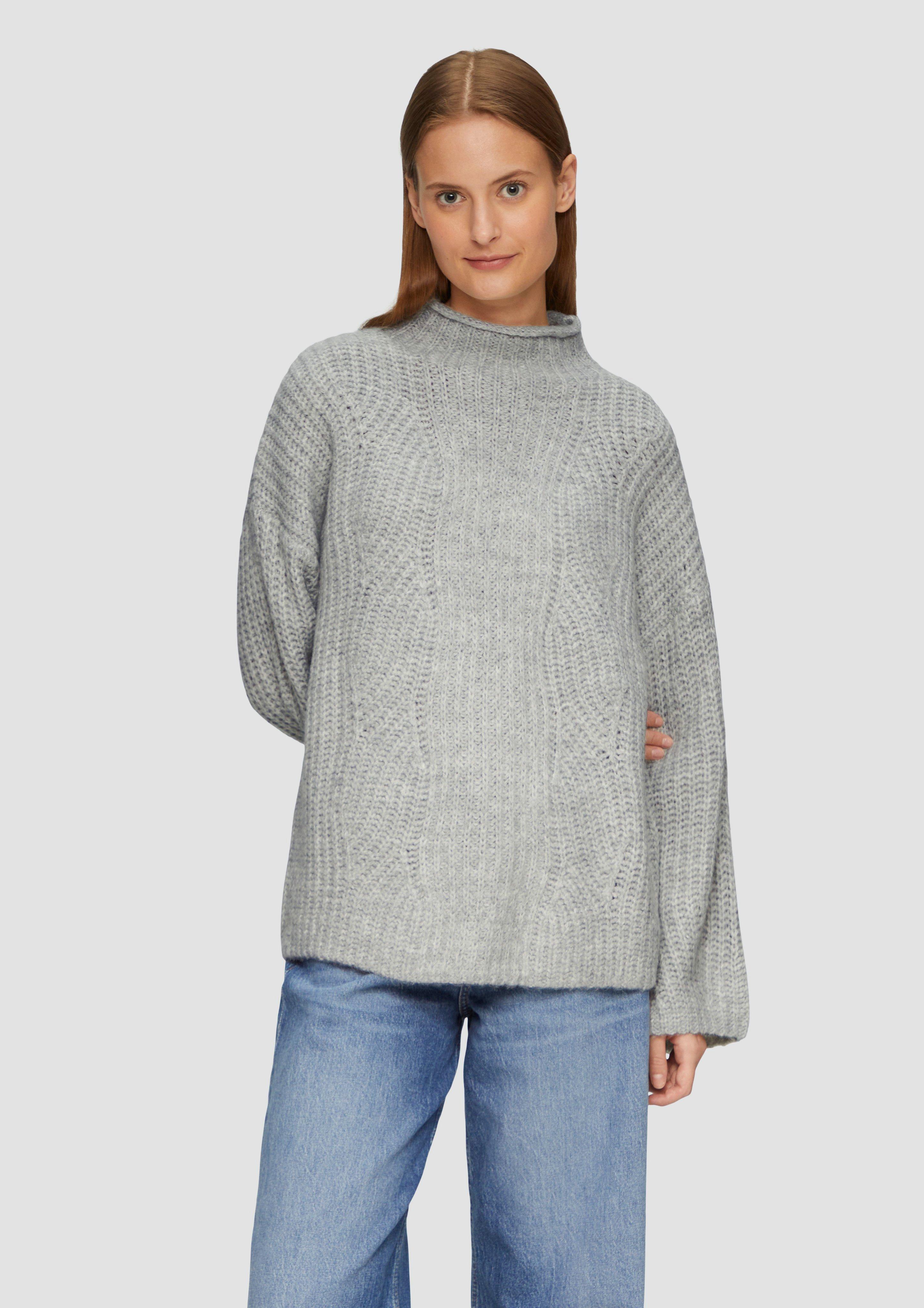 S.Oliver Relaxed Fit Pullover aus Alpakamix