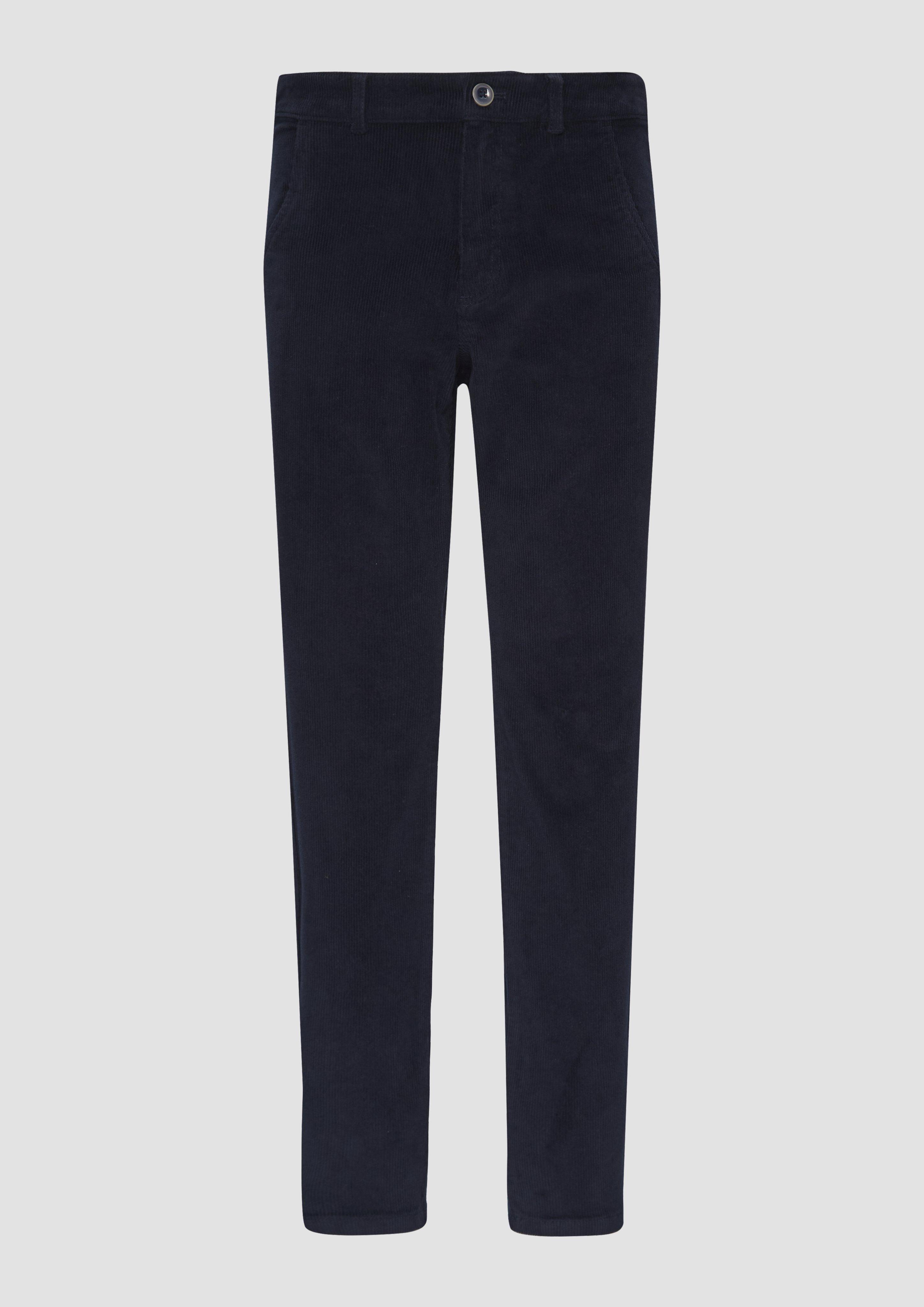 Thumbnail - s.Oliver - Schmal geschnittene Cordhose, Damen, blau