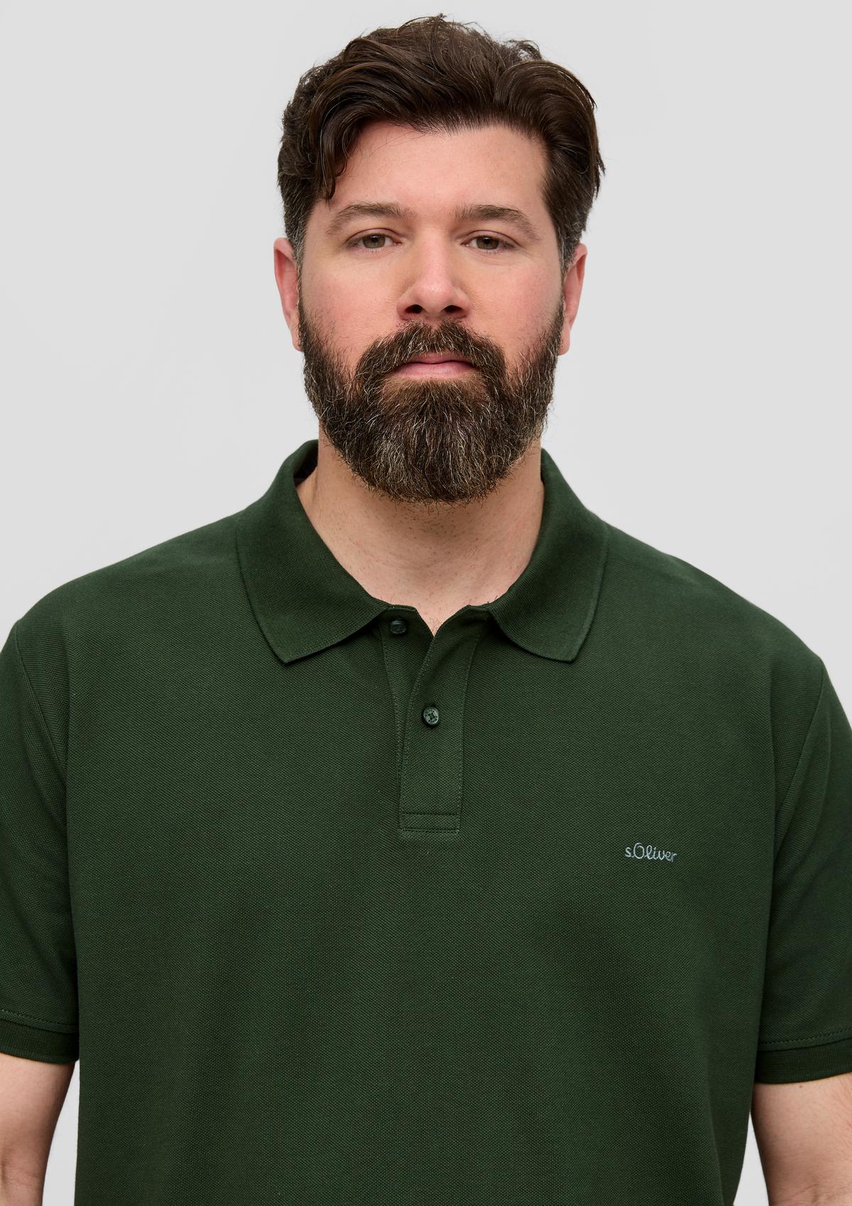 s.Oliver Polo shirt with a small logo print