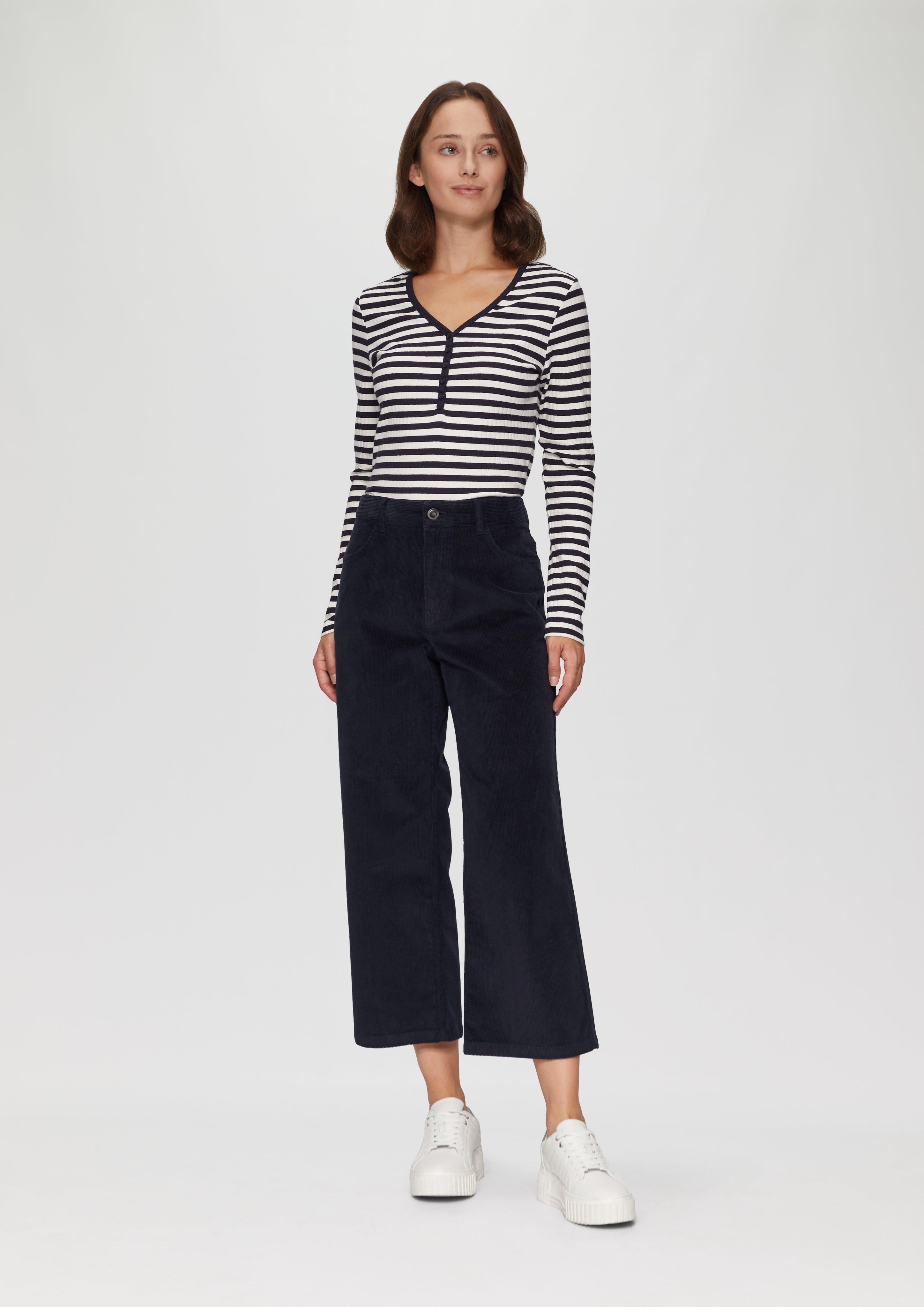 S.Oliver Elastische Culotte aus Cord