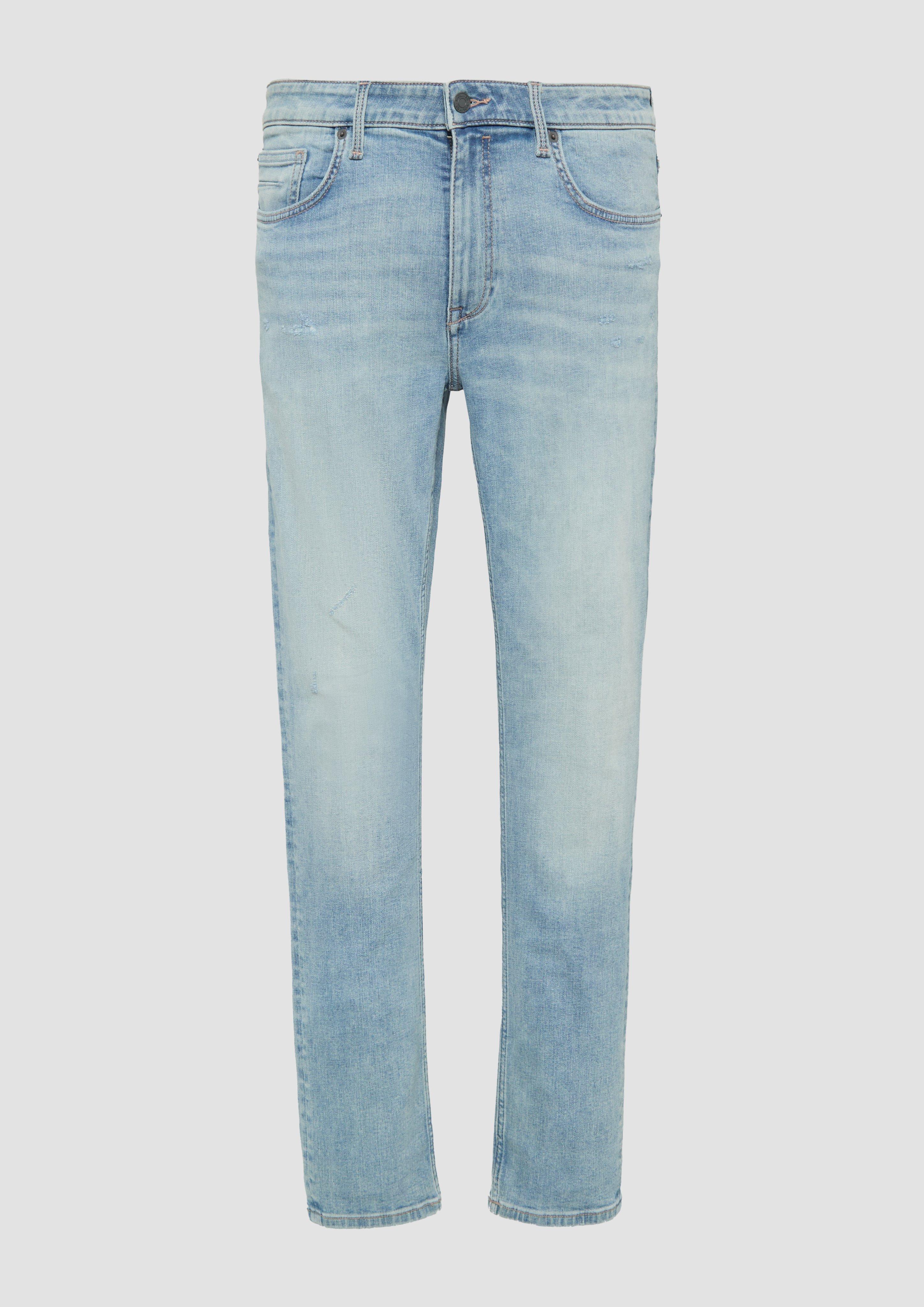 Thumbnail - s.Oliver - Jeans Ned / Slim Fit / High Rise / Slim Leg, Herren, blau