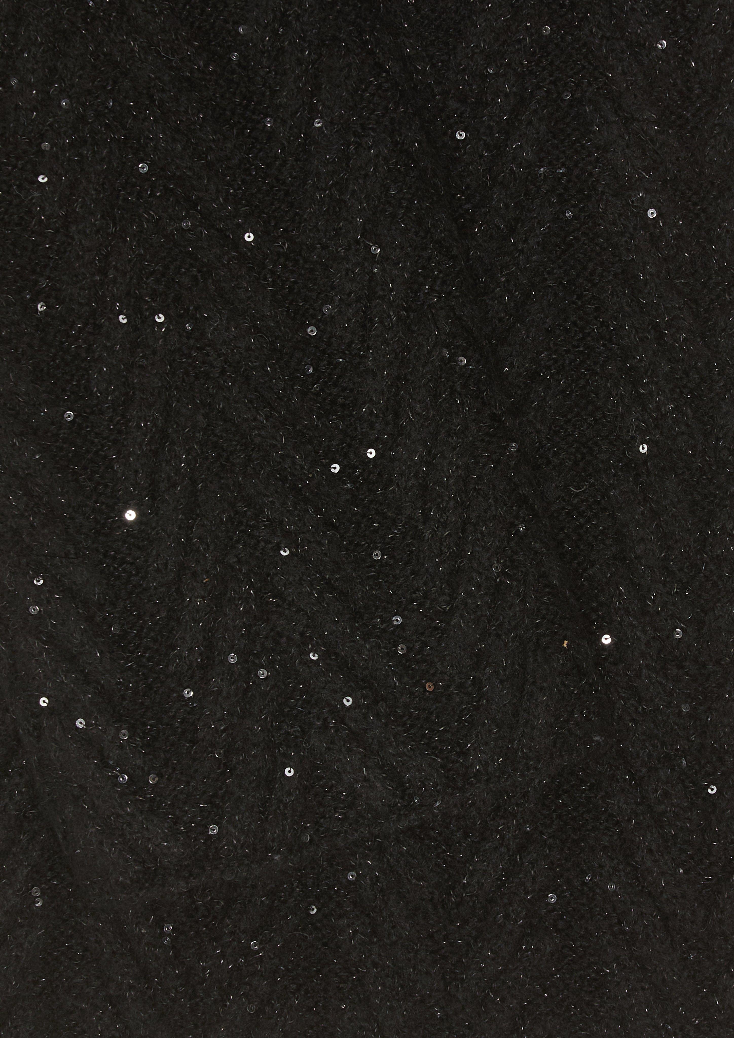 s.Oliver Gerippter Schal aus Wollmix