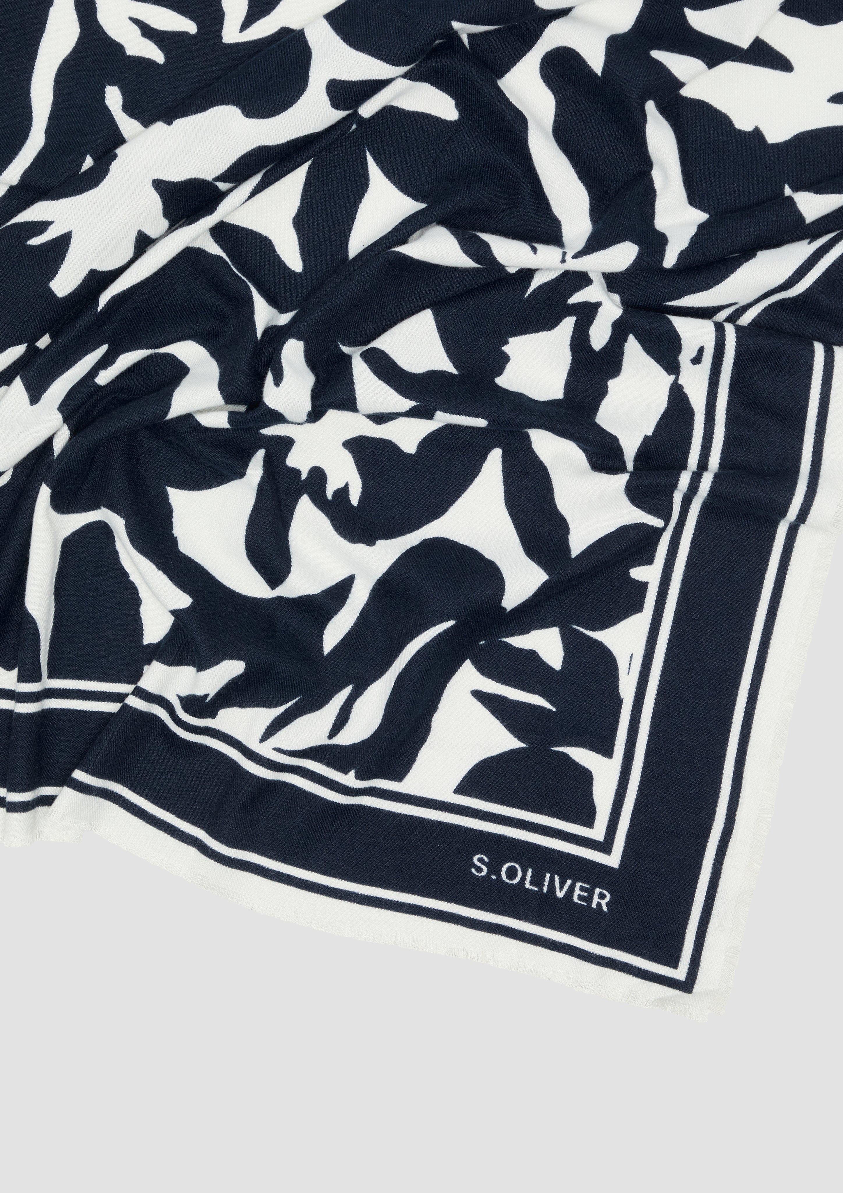 s.Oliver Tuch mit All-over-Print