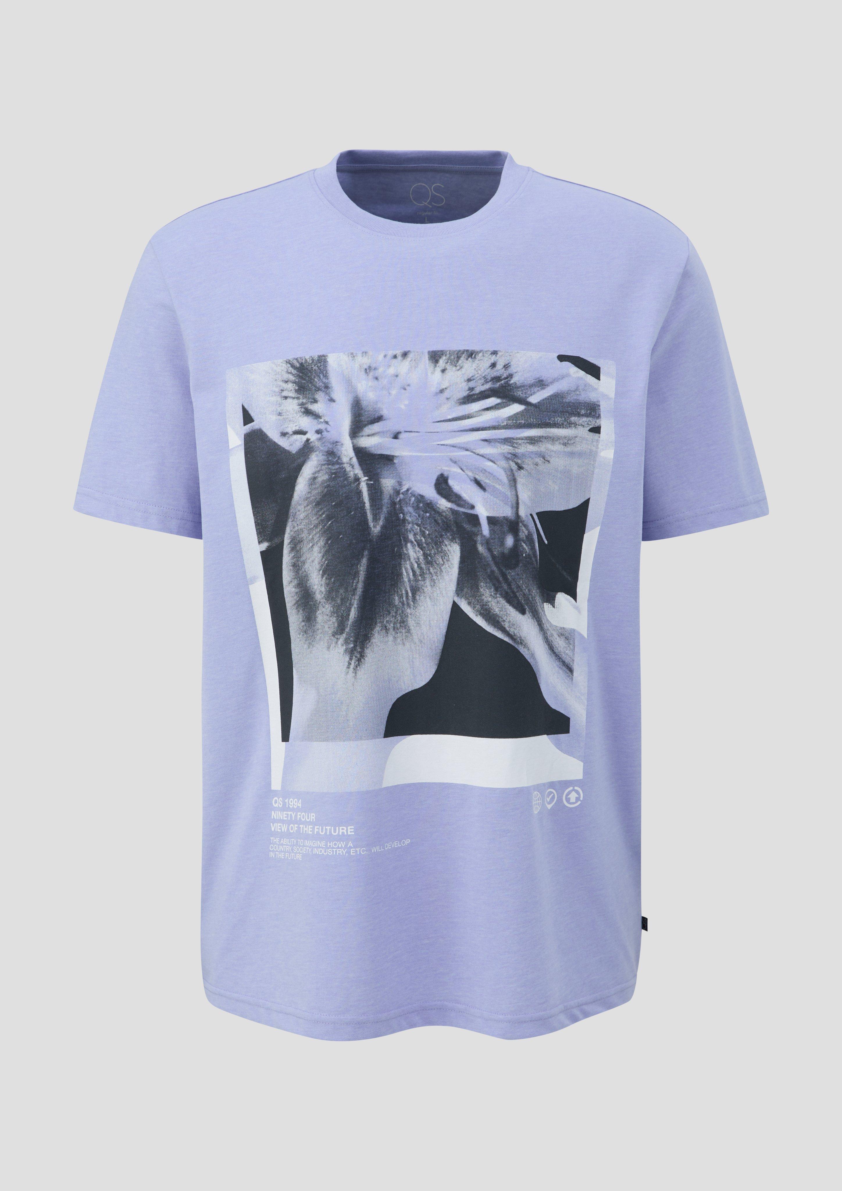 s.Oliver Jersey T-Shirt mit Frontprint