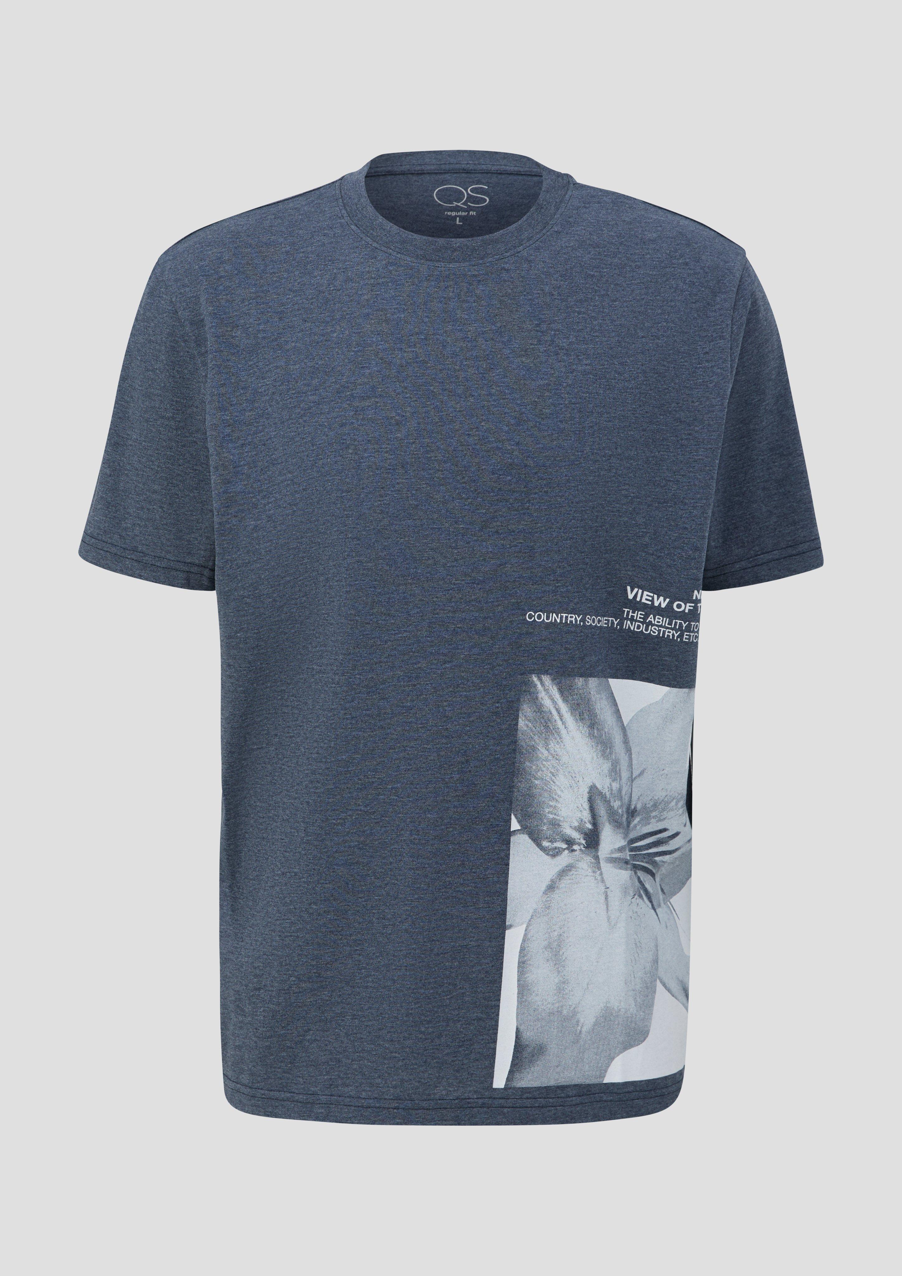 s.Oliver Jersey T-Shirt mit Frontprint