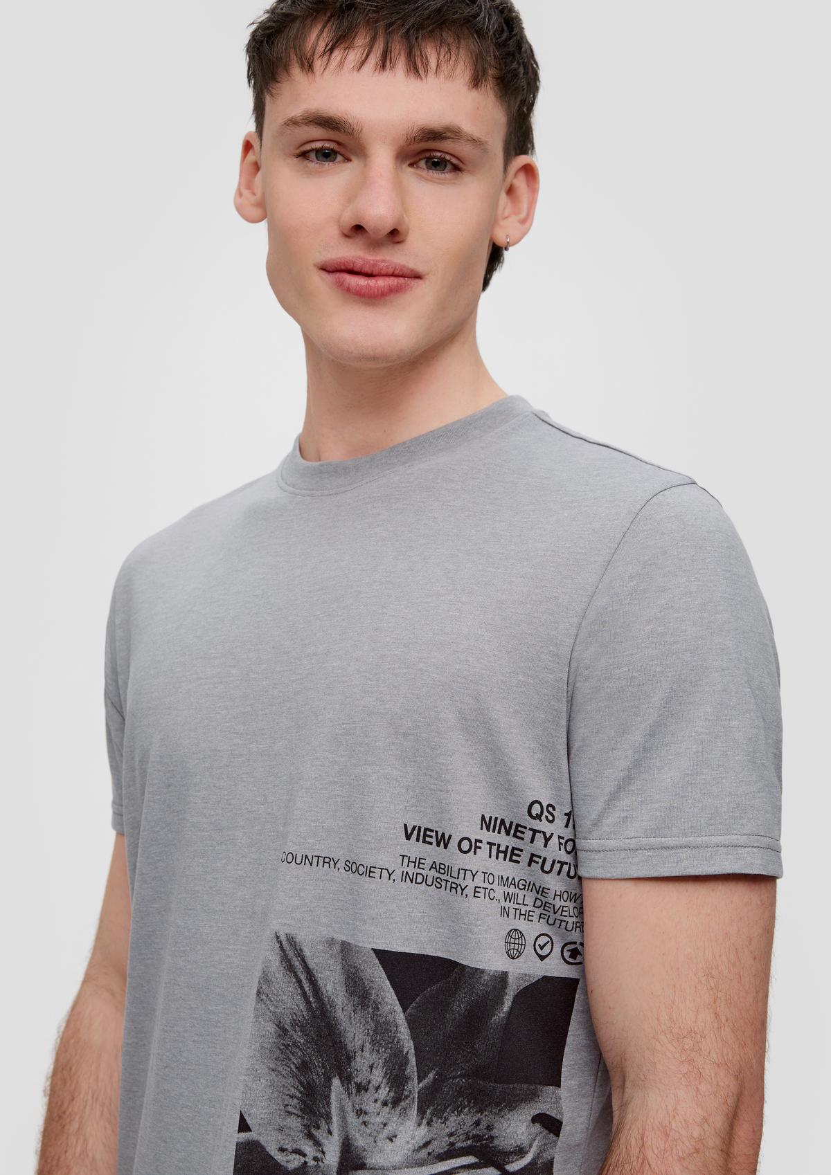 s.Oliver Jersey T-Shirt mit Frontprint