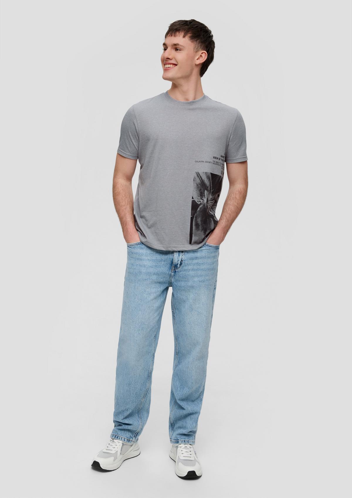 s.Oliver Jersey T-Shirt mit Frontprint