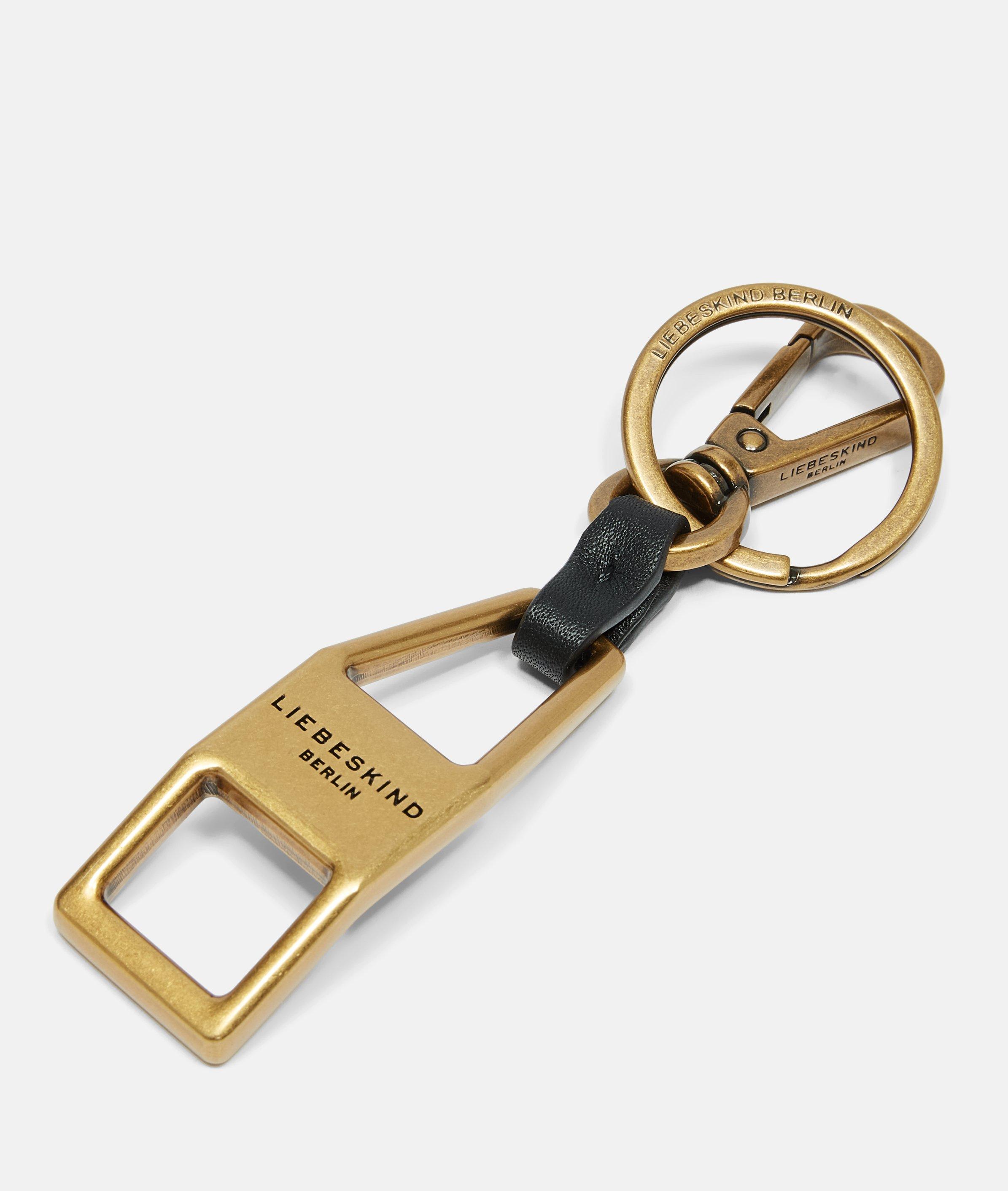 Liebeskind Berlin - Schlüsselring Lora aus Leder -  Gold