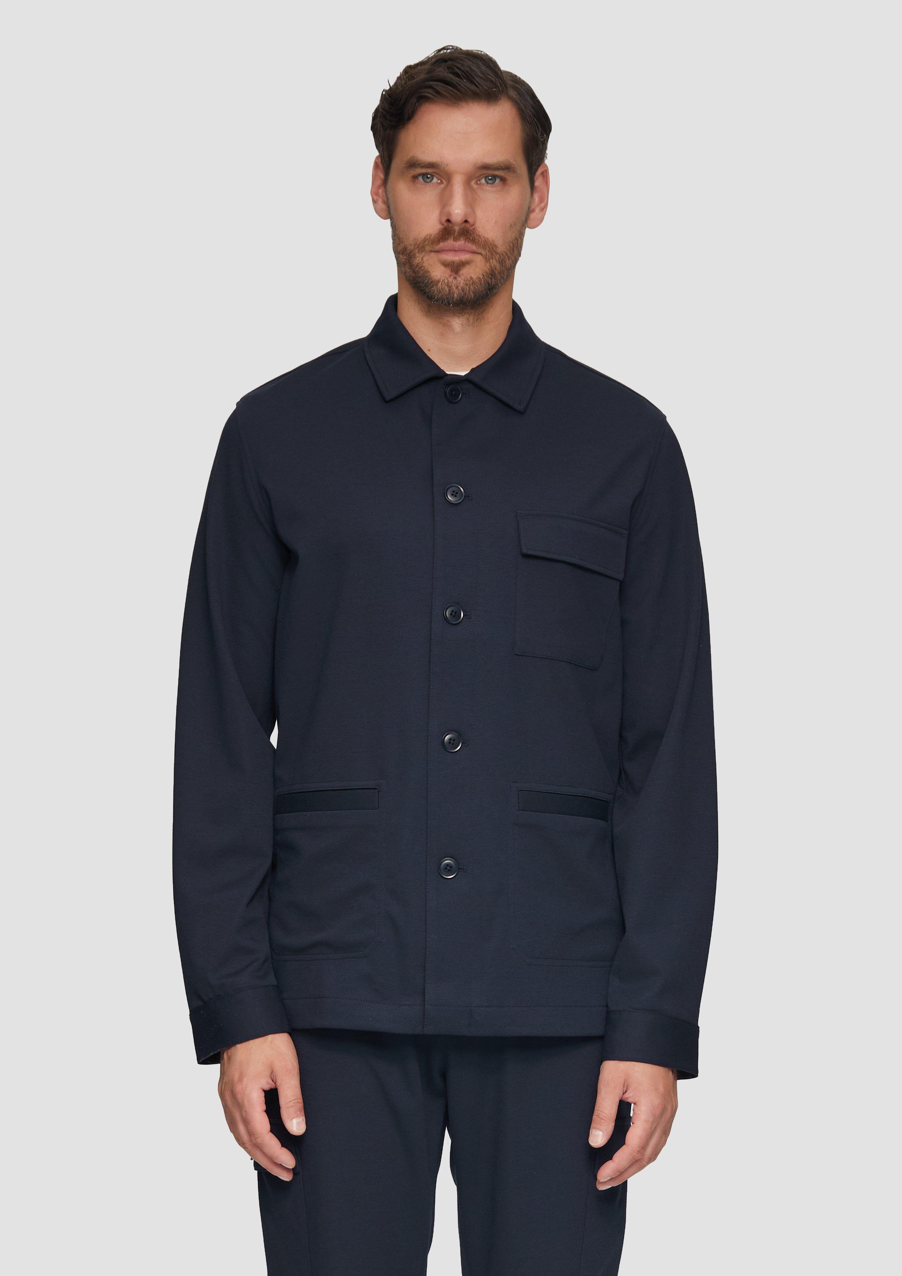 S.Oliver Overshirt aus Piqué-Jersey