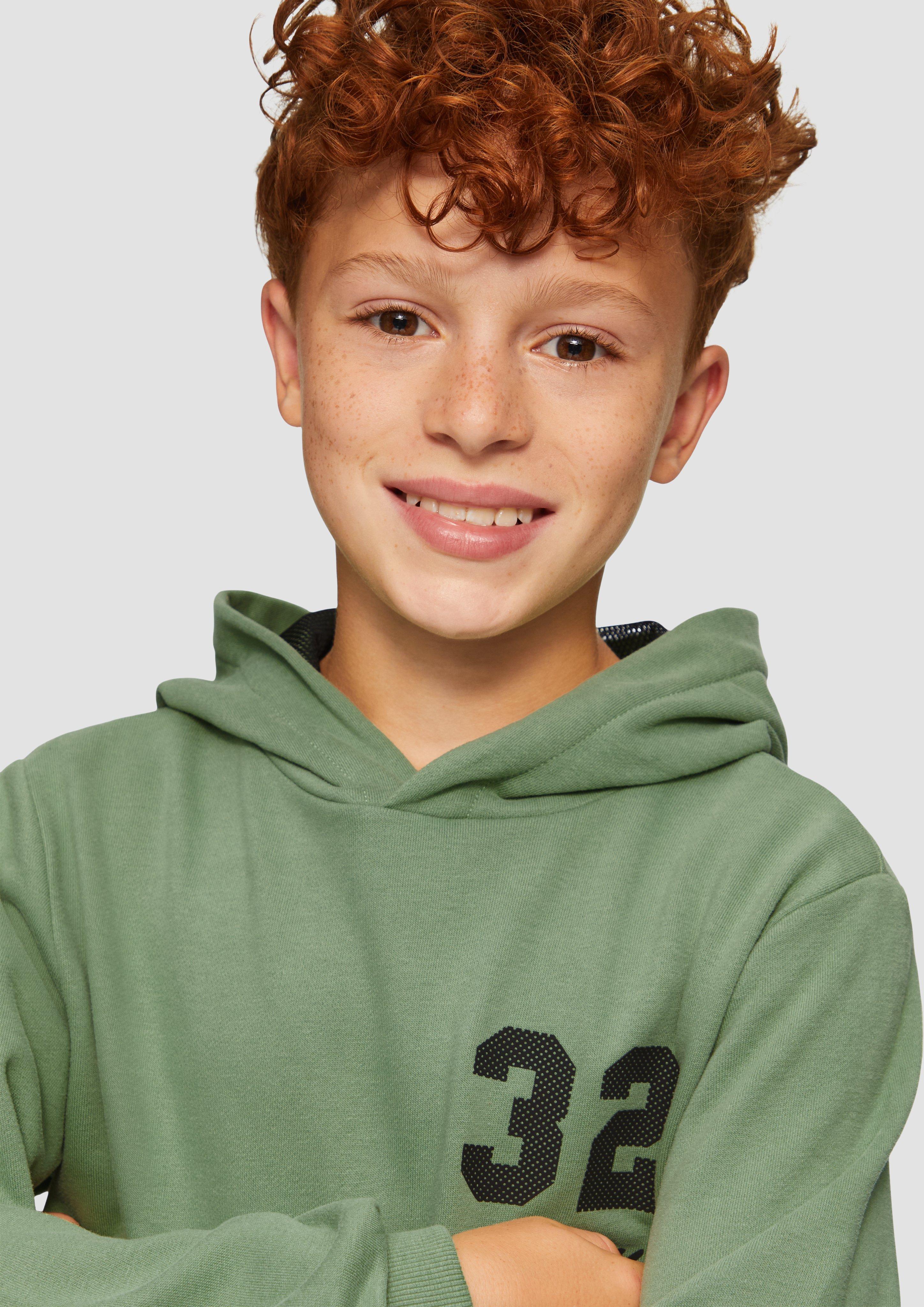 Sweatshirt in 7372, 5445 & 0210