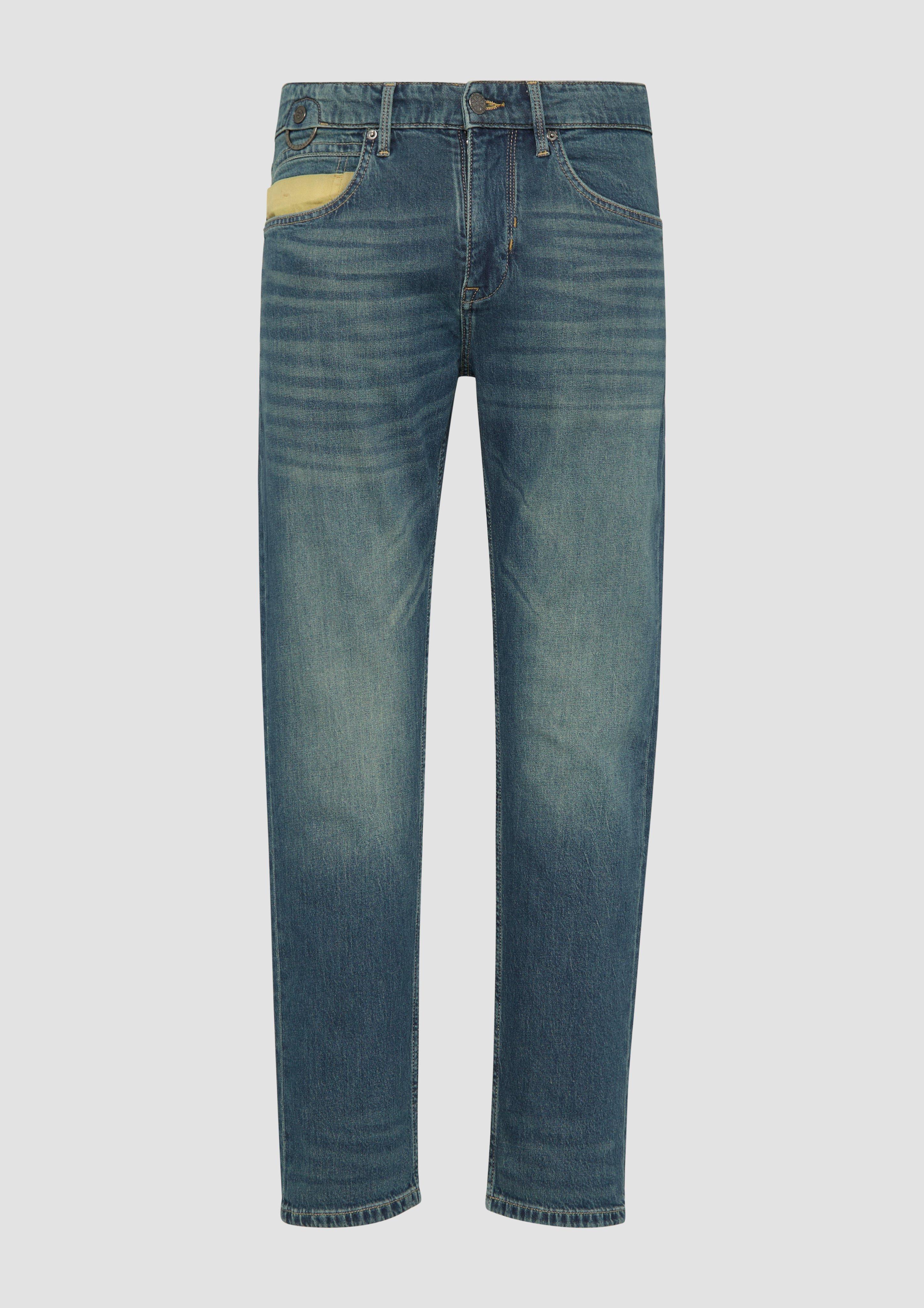 Thumbnail - s.Oliver - Jeans Mauro / Regular Fit / Mid Rise / Tapered Leg, Herren, blau