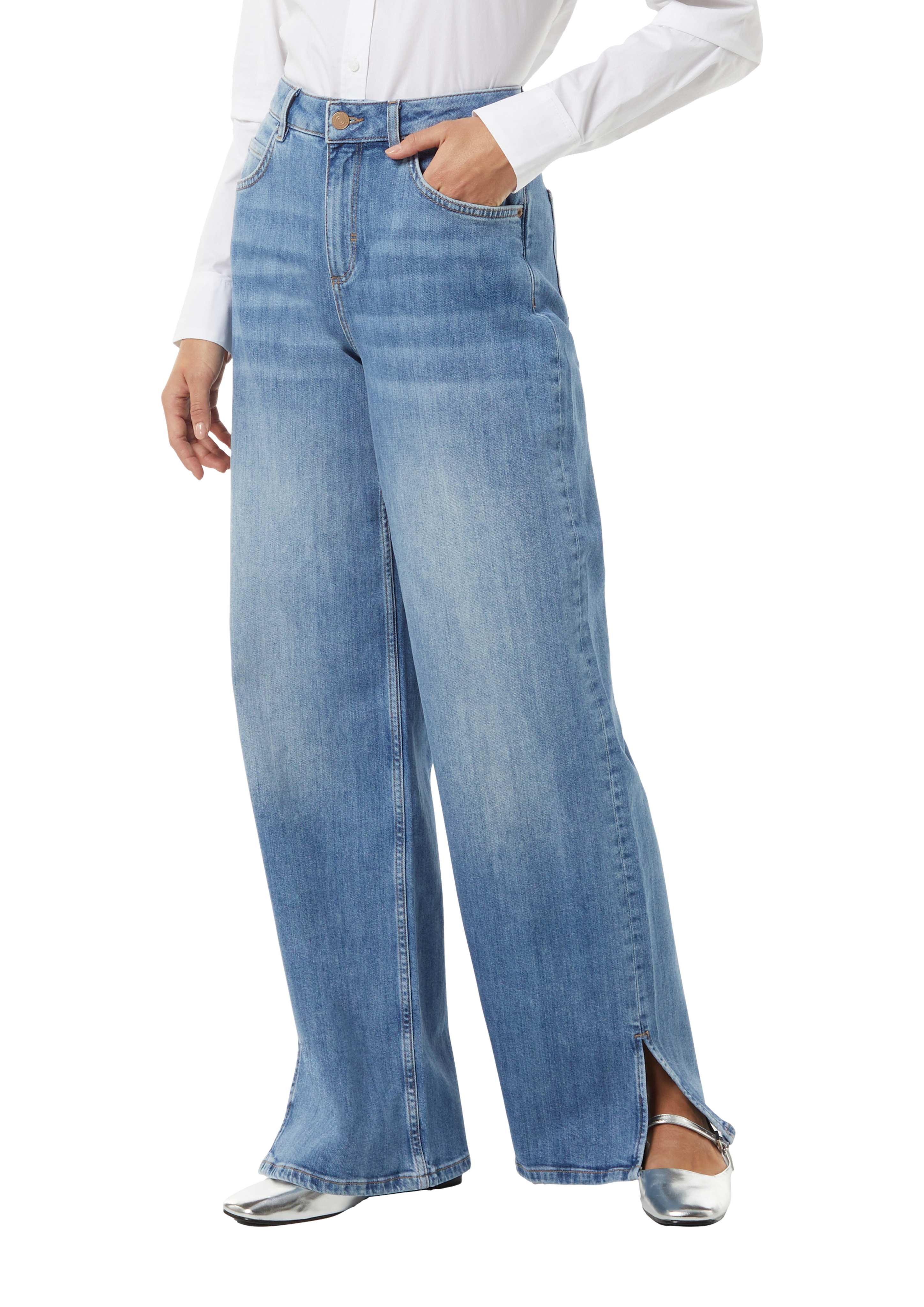 パンツ Wide Loose Jeans _Deep Blue Weezy Jean In Avery Blue | Alice + Olivia