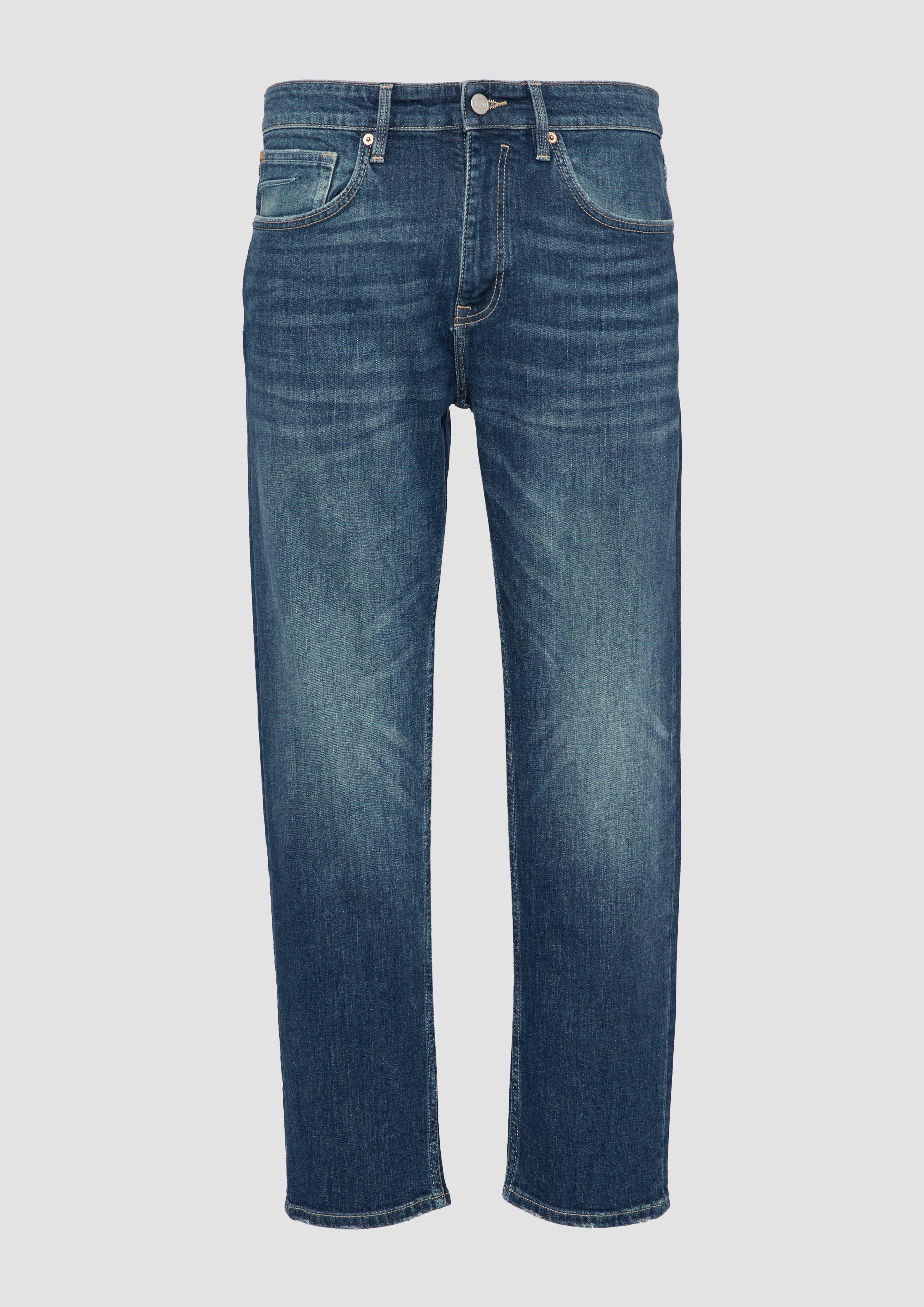 s.Oliver - Jeans Benito / Regular Fit / Mid Rise / Straight Leg, Herren, blau