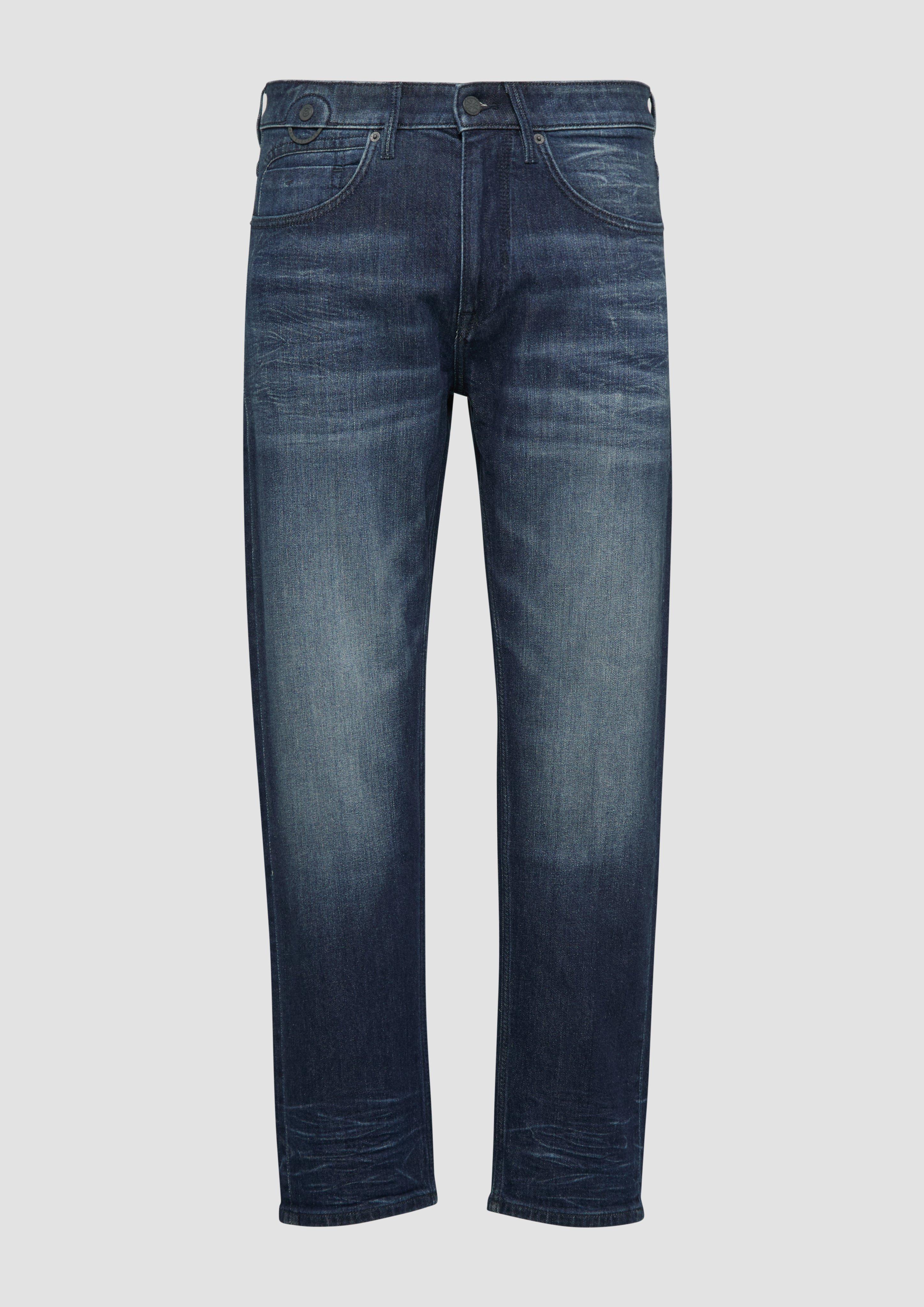 Thumbnail - s.Oliver - Jeans Mauro / Regular Fit / Mid Rise / Tapered Leg, Herren, blau