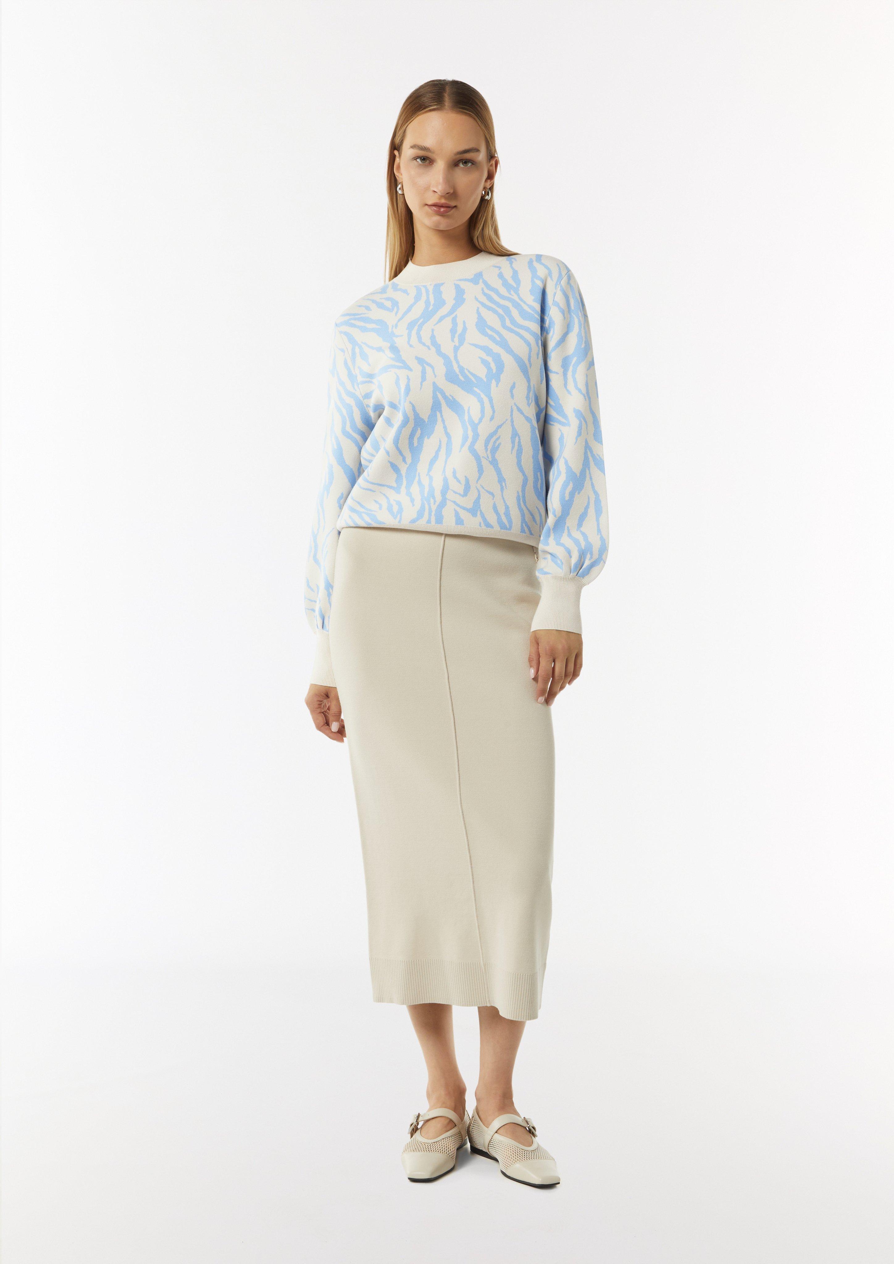 Knitted pullover in 53X3