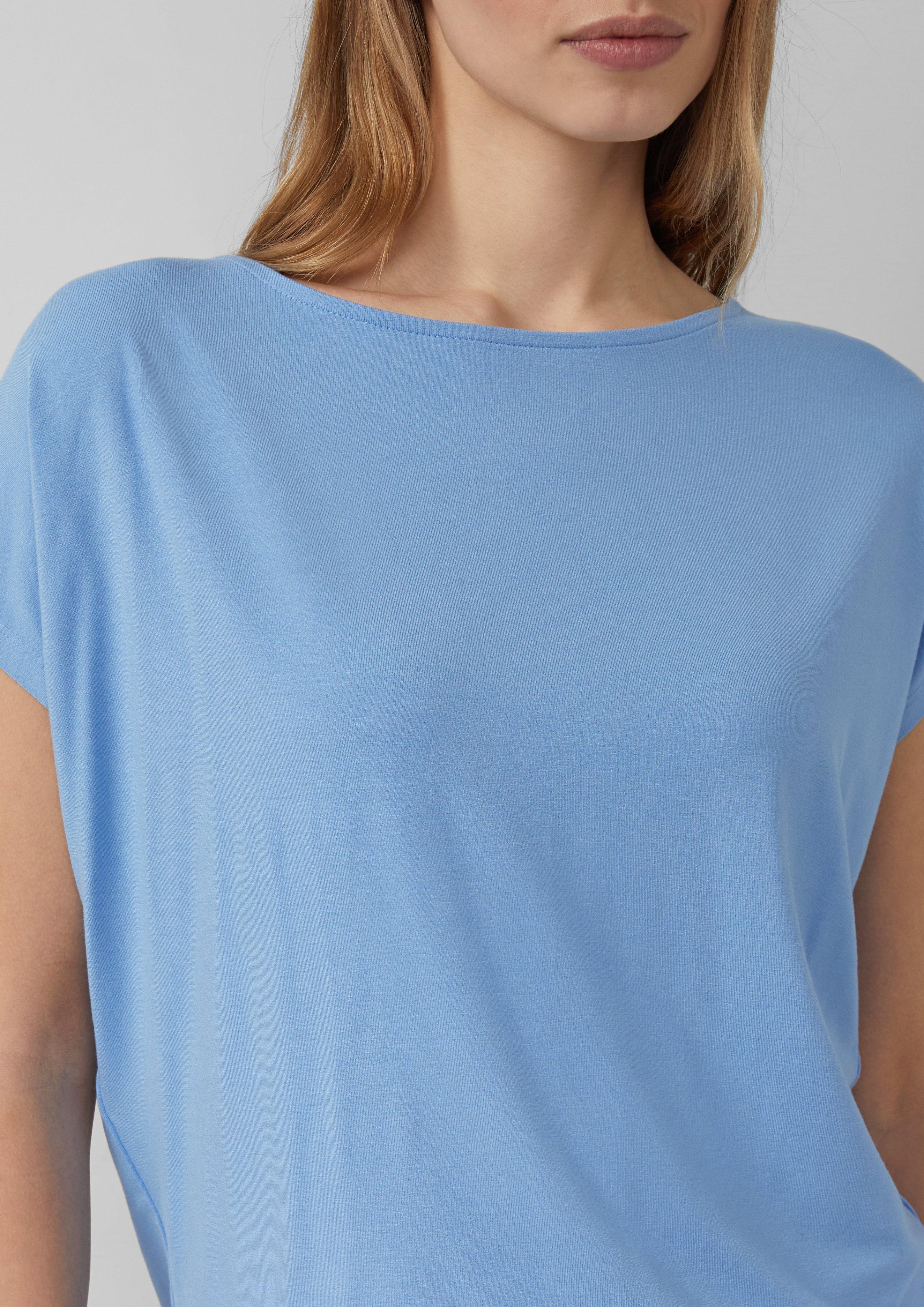 Thumbnail - Fließendes Jersey-Shirt mit überschnittenen Schultern