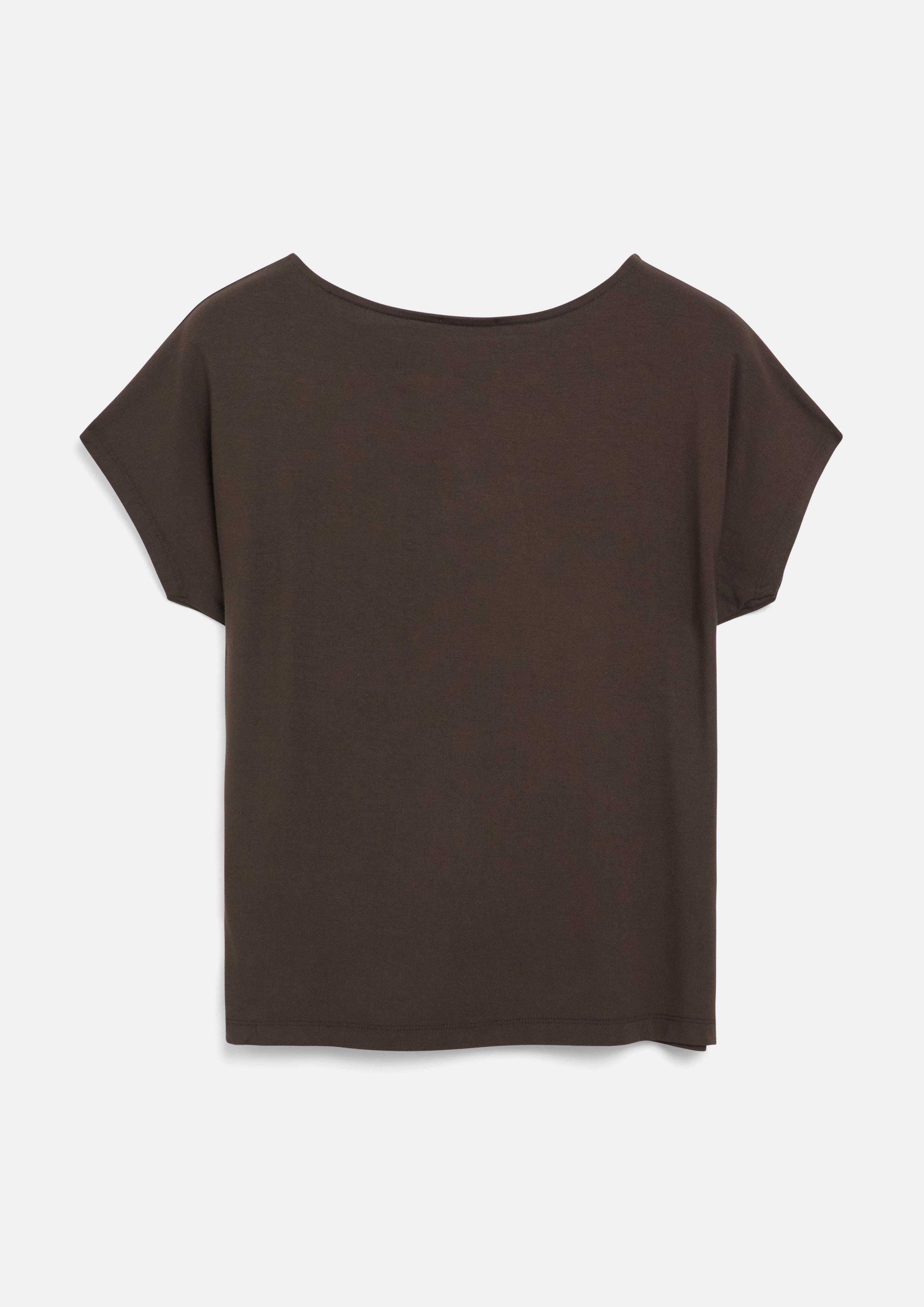 Dames T-Shirt in bruin van s.Oliver