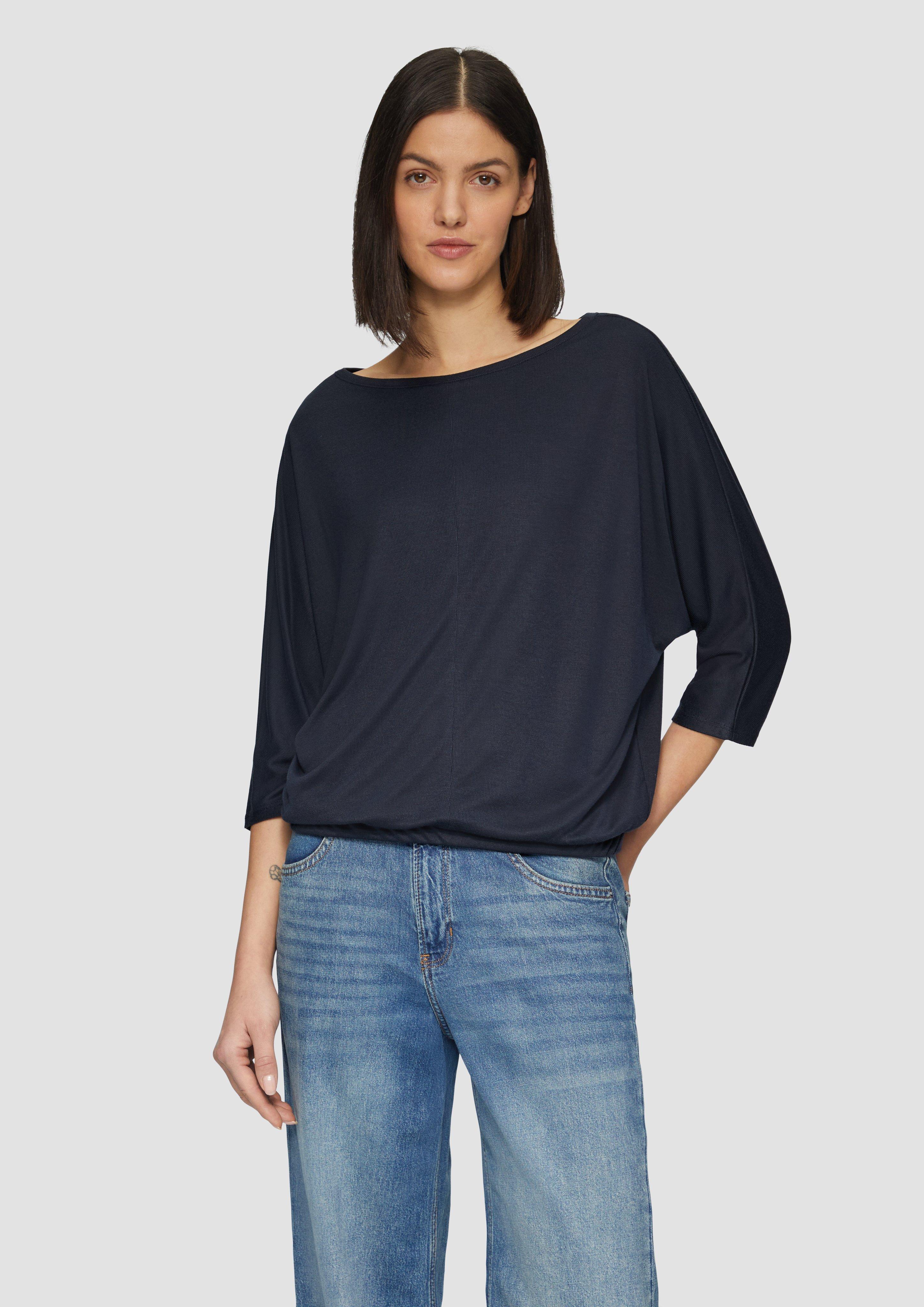 S.Oliver O-Shape-Shirt mit Fledermausarm