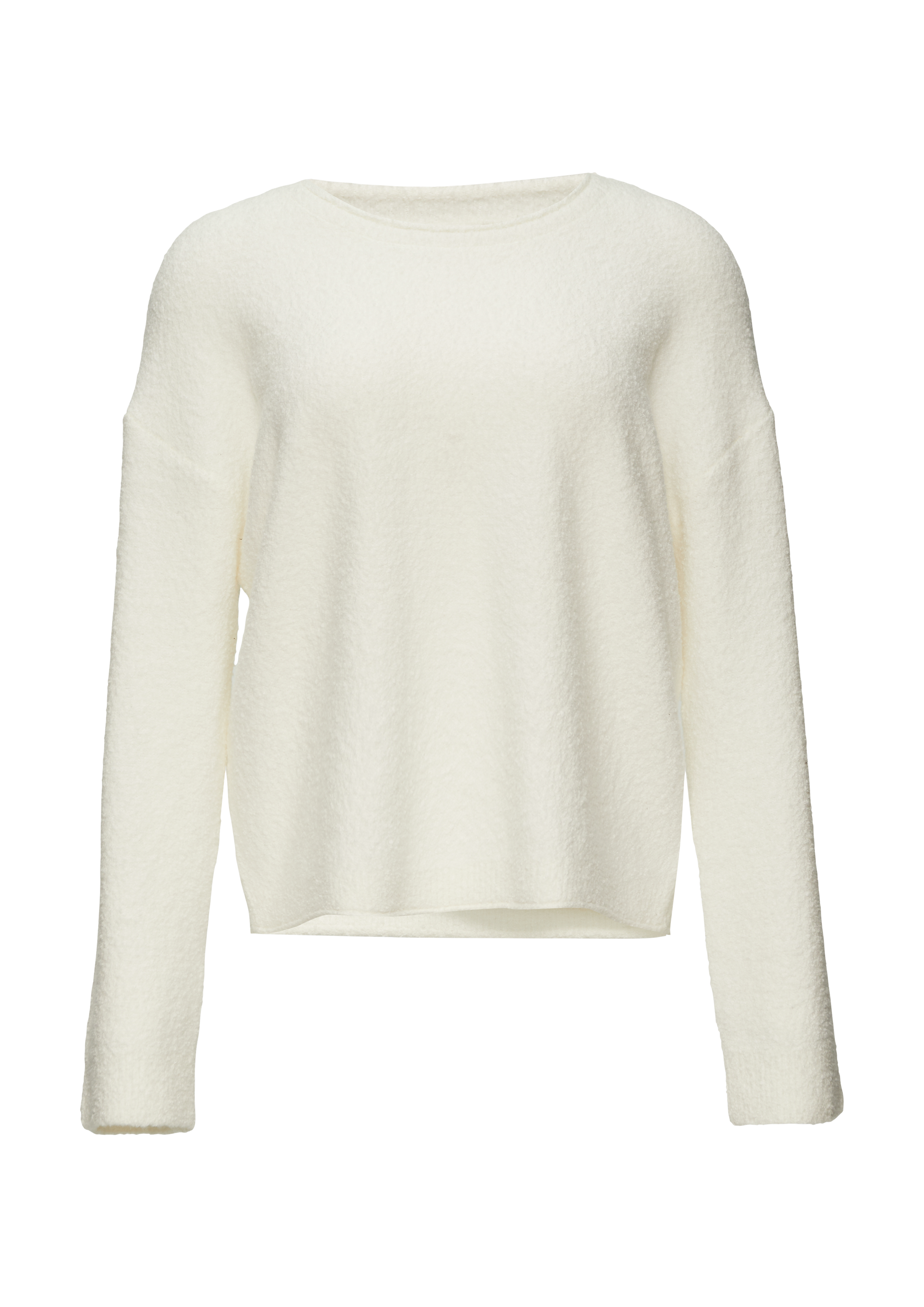 Weicher Strickpullover aus Bouclé