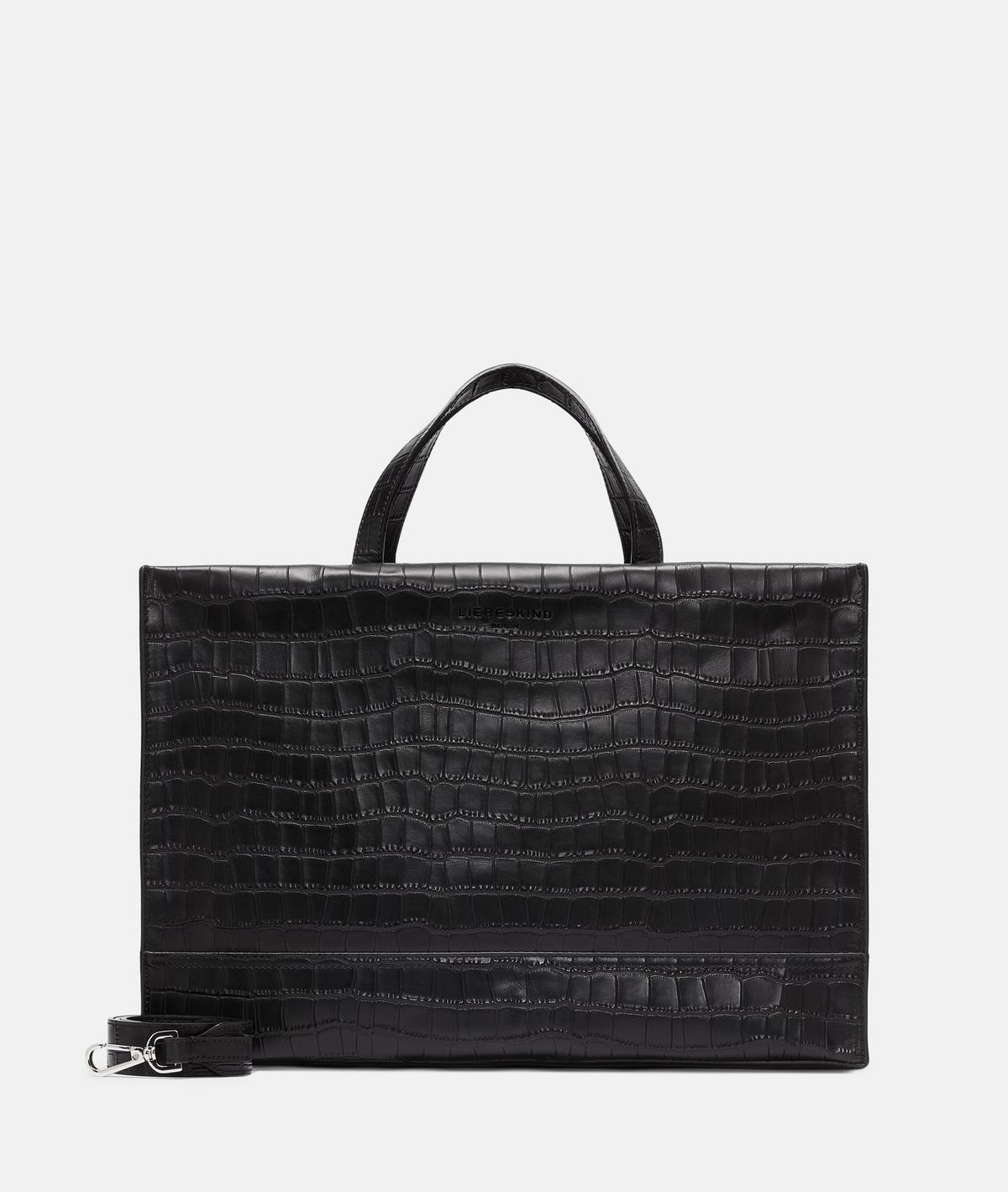 Kroko Lou Satchel L schwarz LIEBESKIND BERLIN