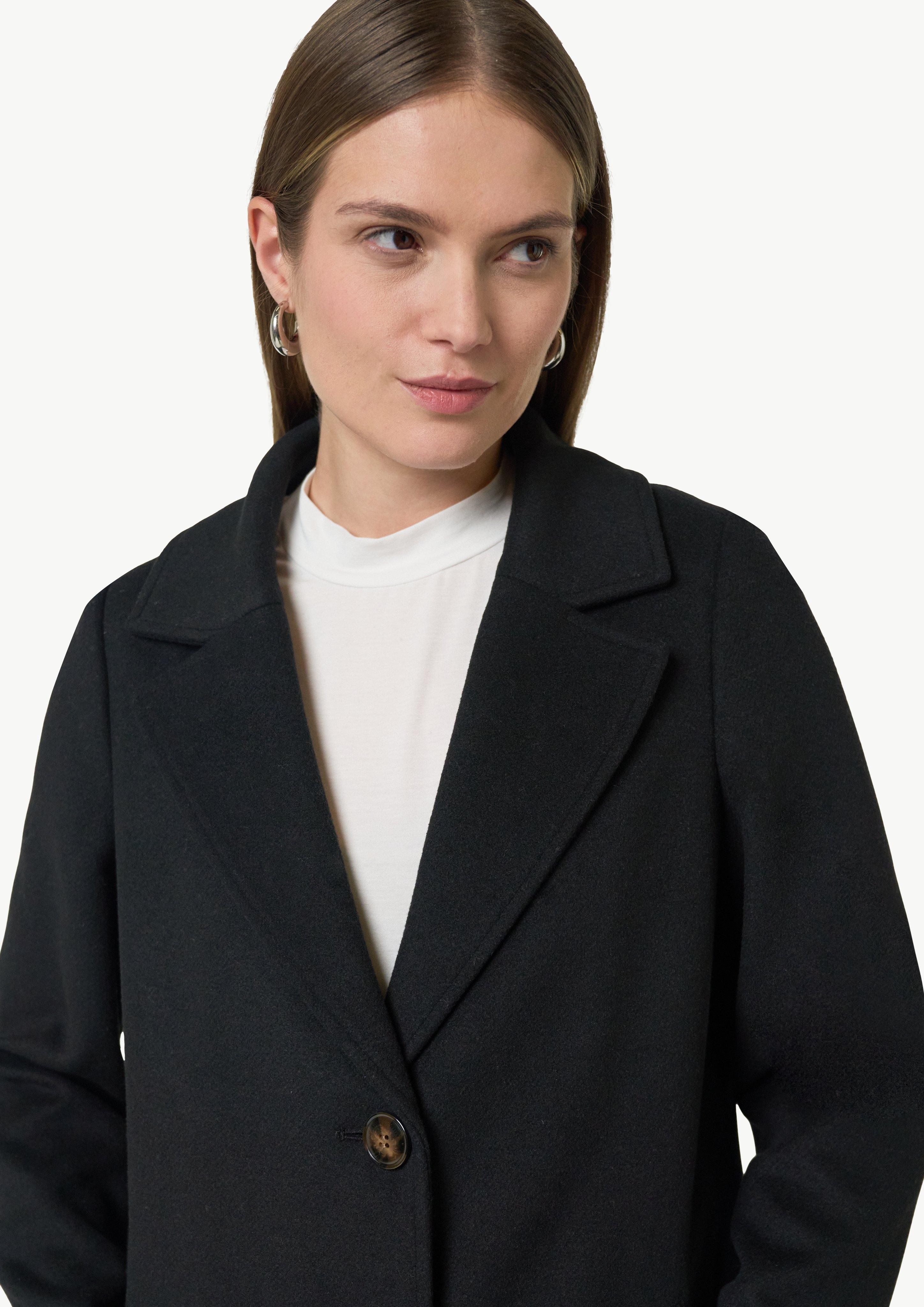 Coat with a removable insert - black | Comma Coat with a removable insert - black | Comma