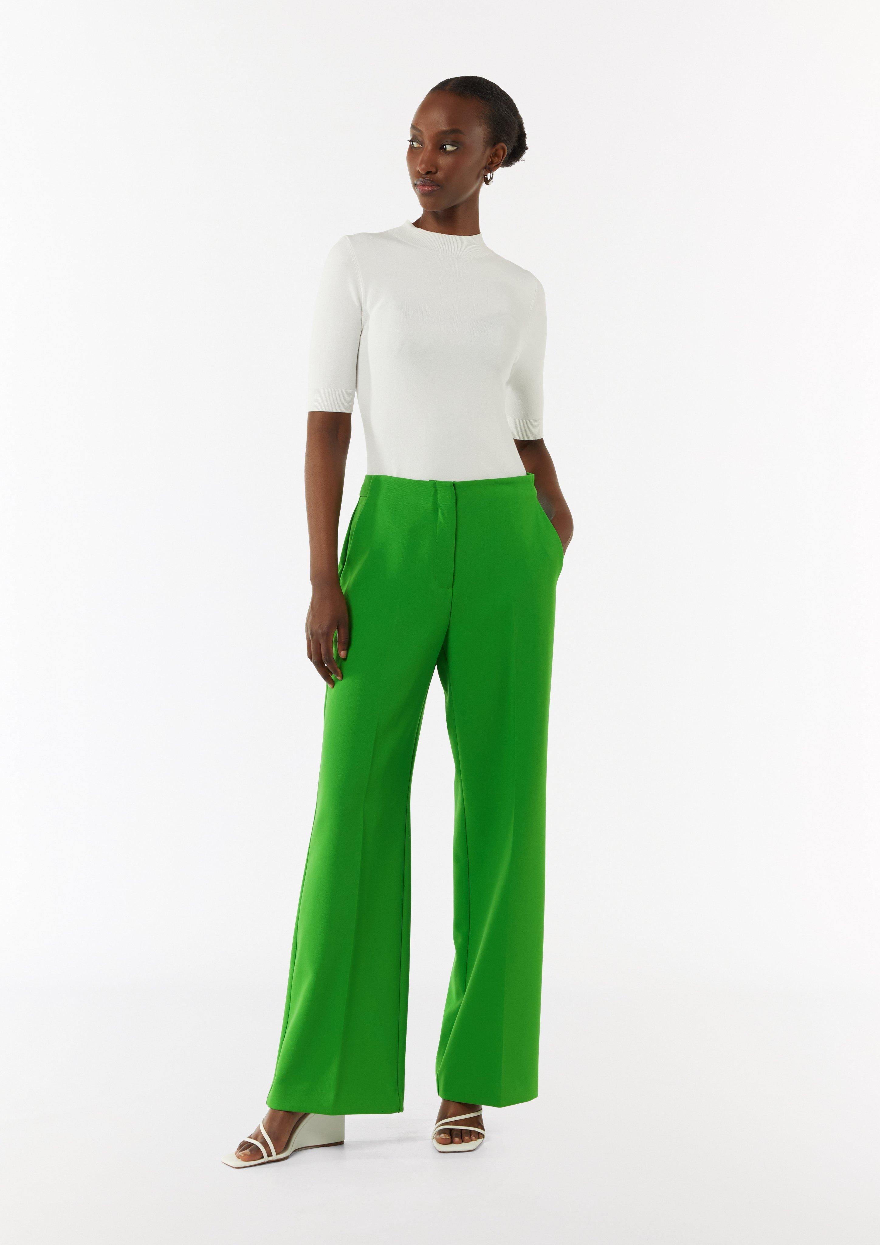 ワンピース VETEMENTS Women Mid Skirts WE64DR440ZKHAKI GREEN Pleated Detail Belted Short Sleeve Midi Dress | Isaac Mizrahi