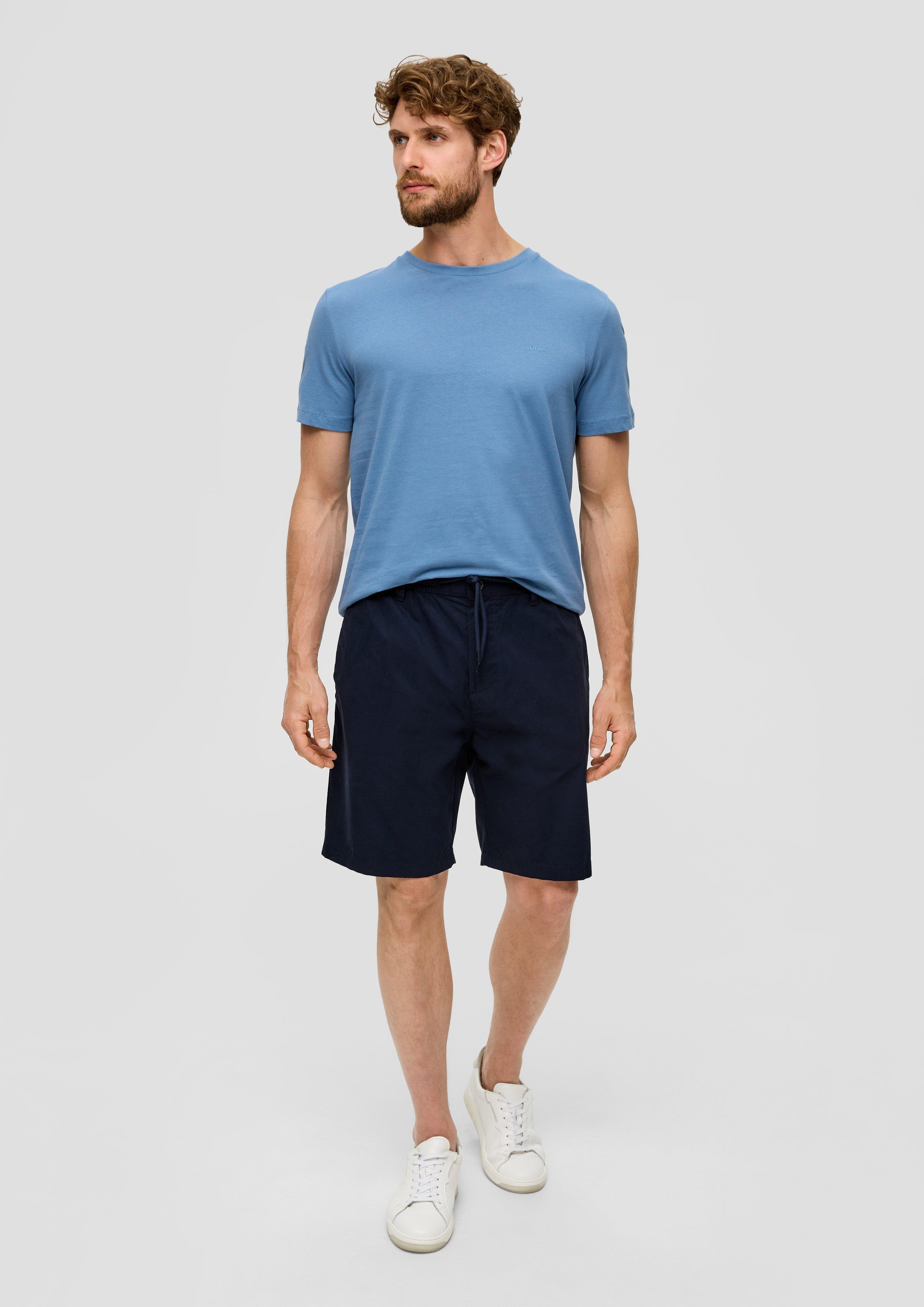 S.Oliver Chino-Shorts im Relaxed Fit mit Elastikbund