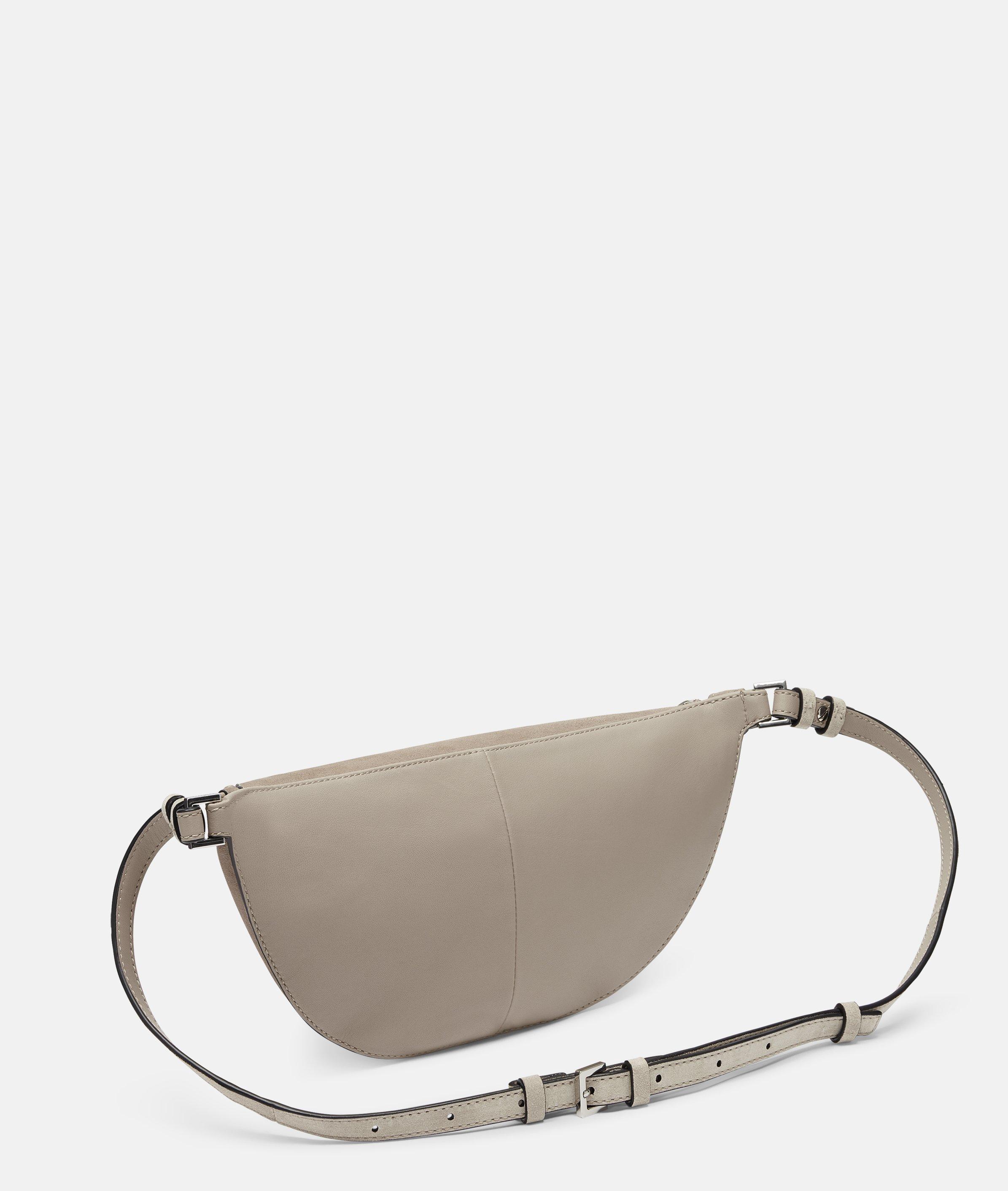 Thumbnail - Liebeskind Berlin - Belt-Bag im Materialmix aus weichem Veloursleder -  Beige