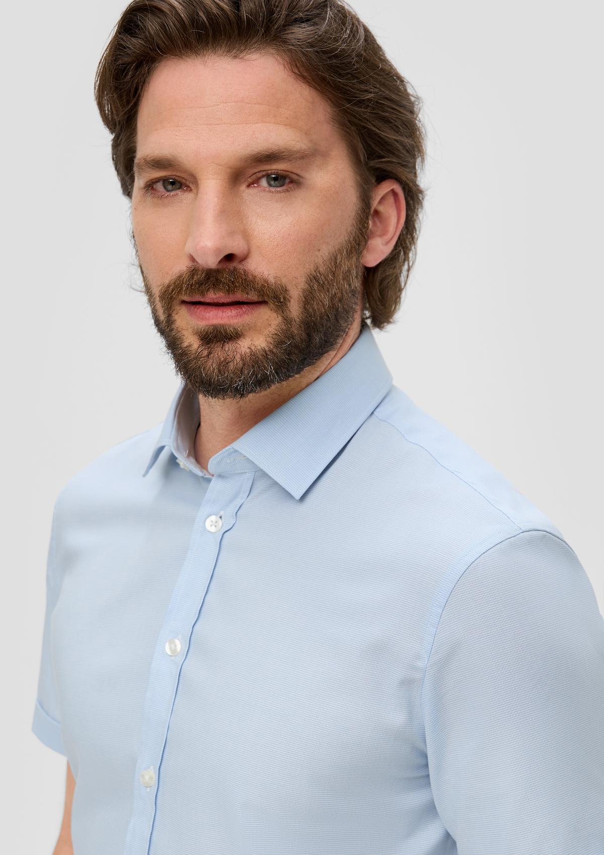 s.Oliver Baumwoll-Hemd mit kurzen Armen