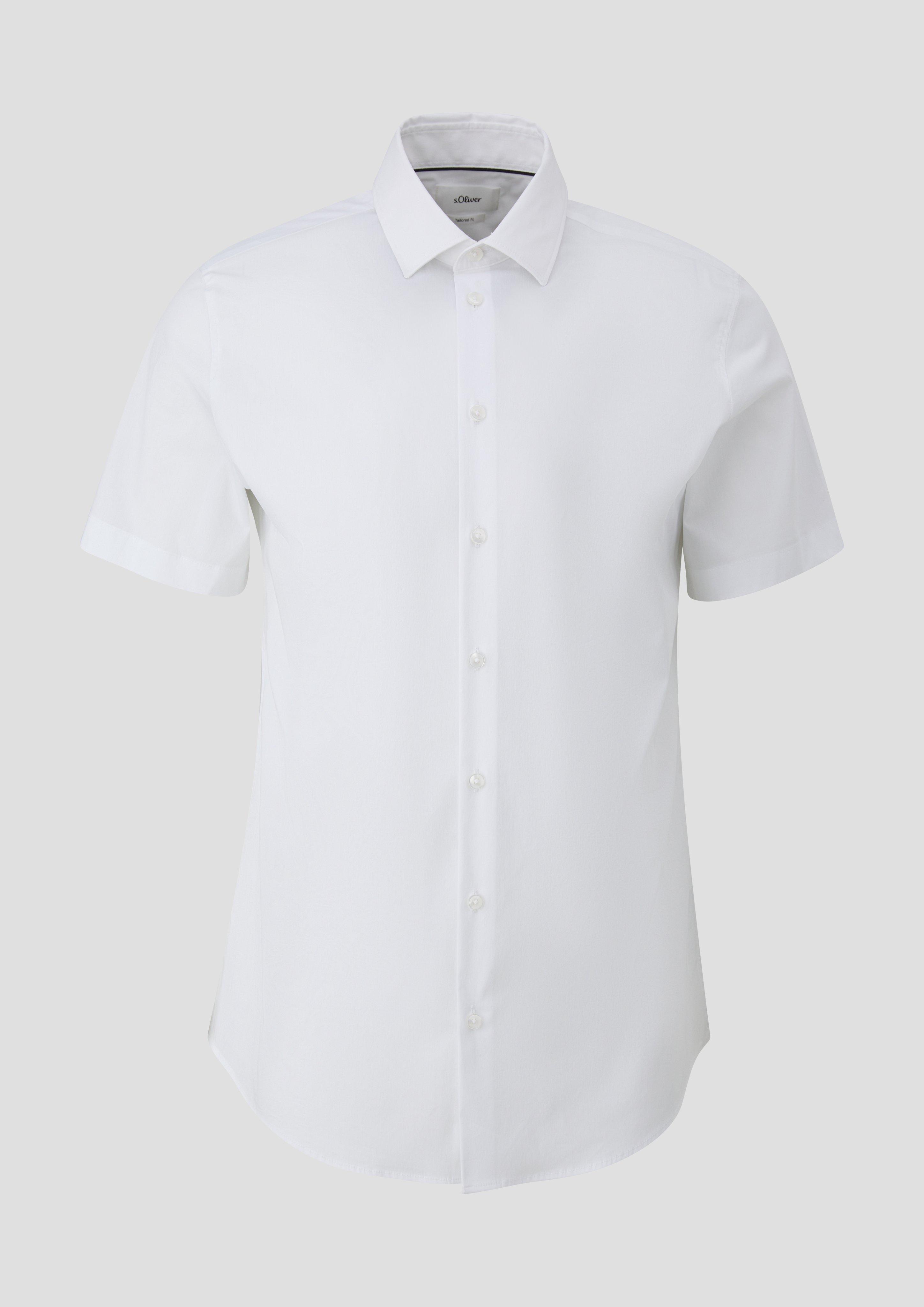 s.Oliver Hemd aus Baumwollstretch