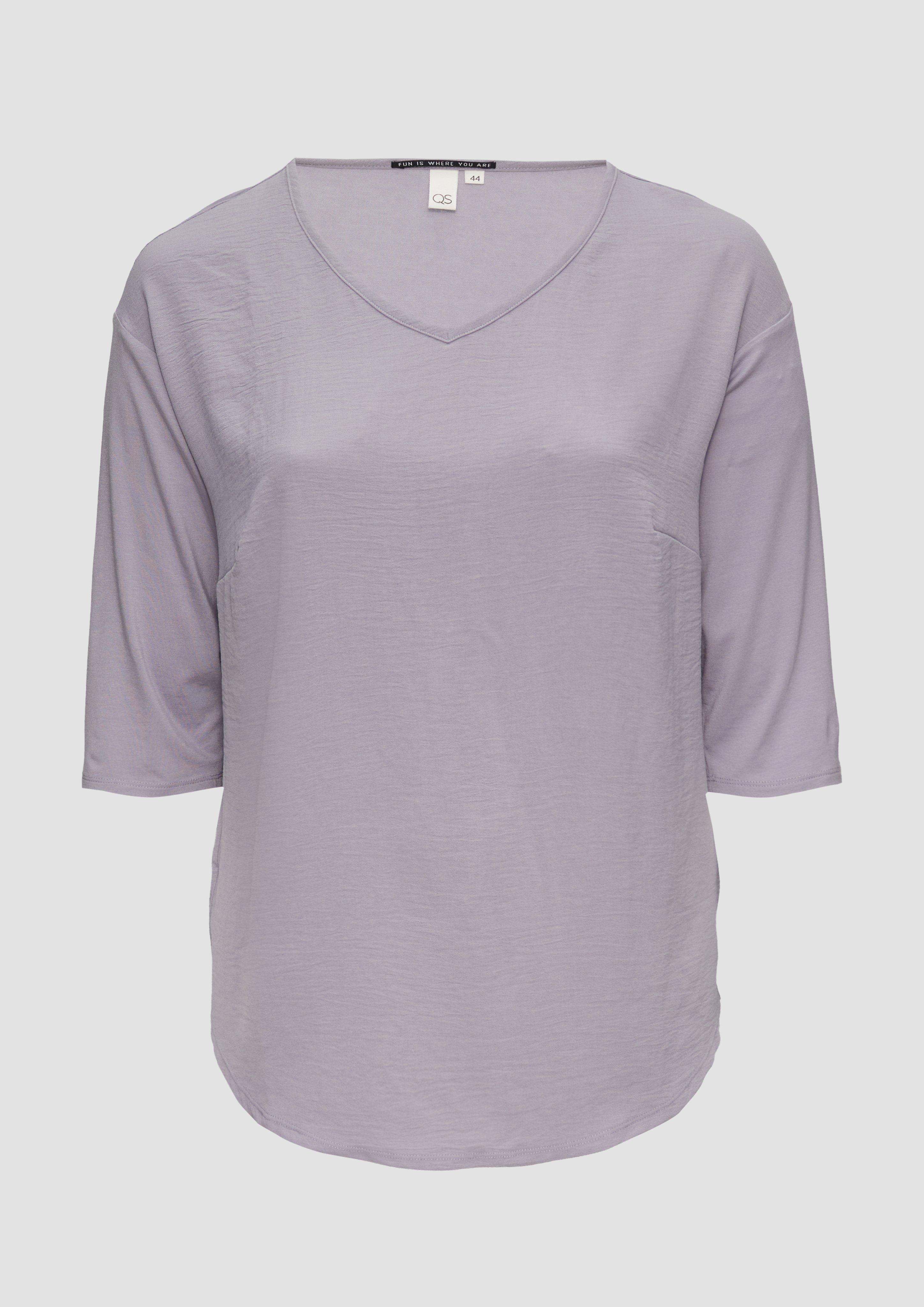 s.Oliver Shirt im Fabricmix und Loose Fit