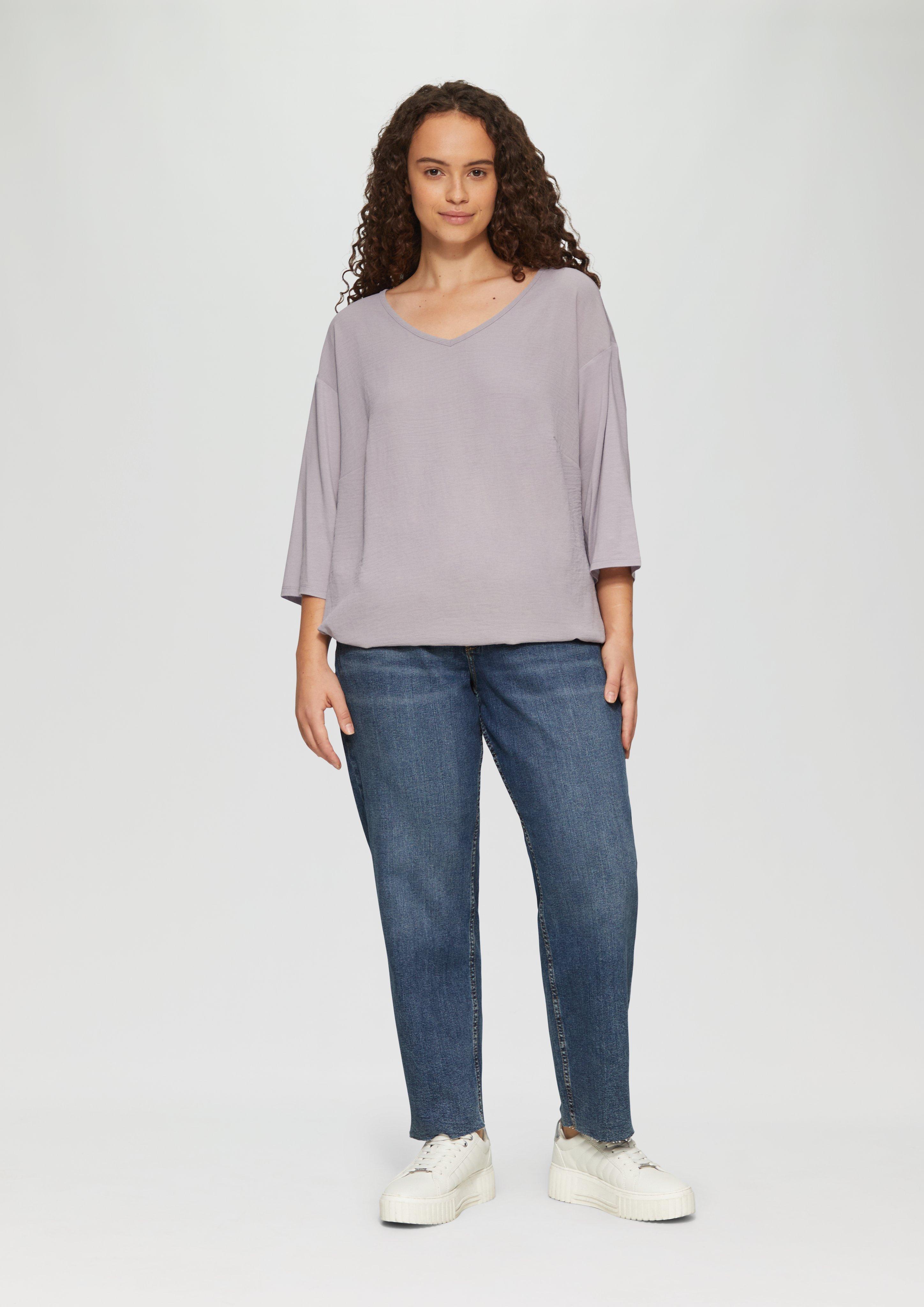 S.Oliver Cropped-Jeans / Slim Fit / Mid Rise / Straight Leg