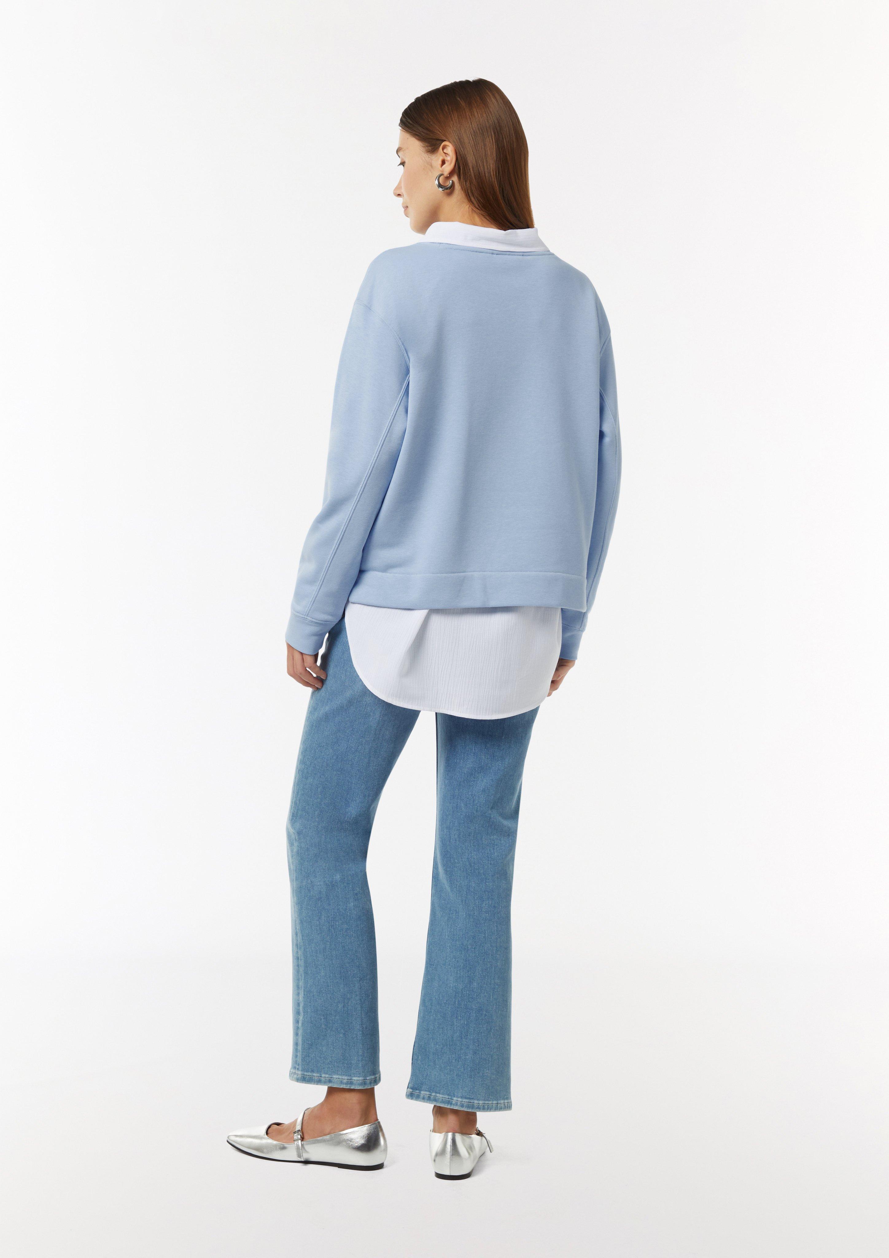 Sweatshirt in 5324 & 7115