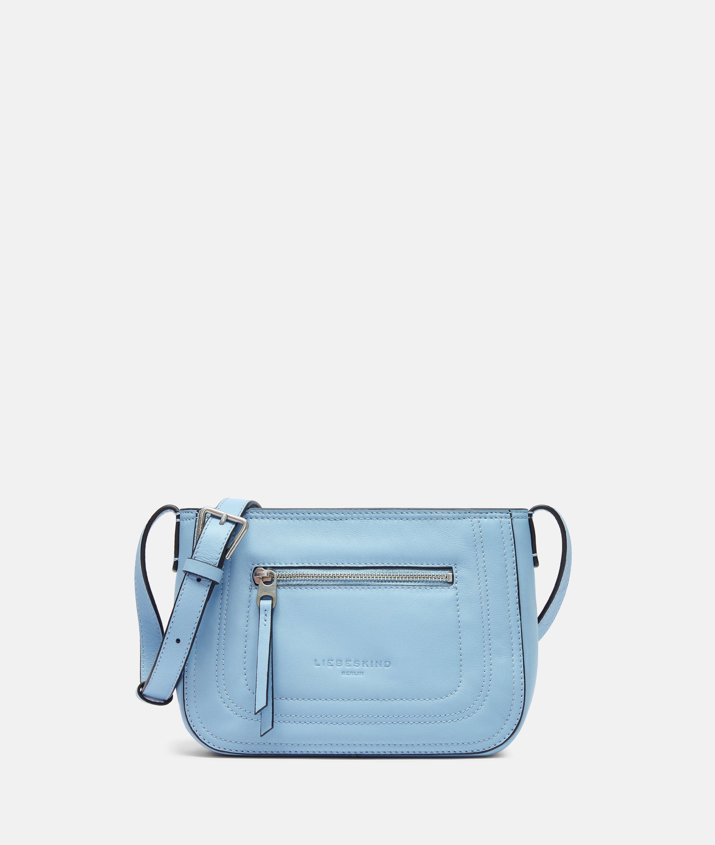 Liebeskind Berlin - Kleine Crossbody aus weichem Schafsleder -  blau