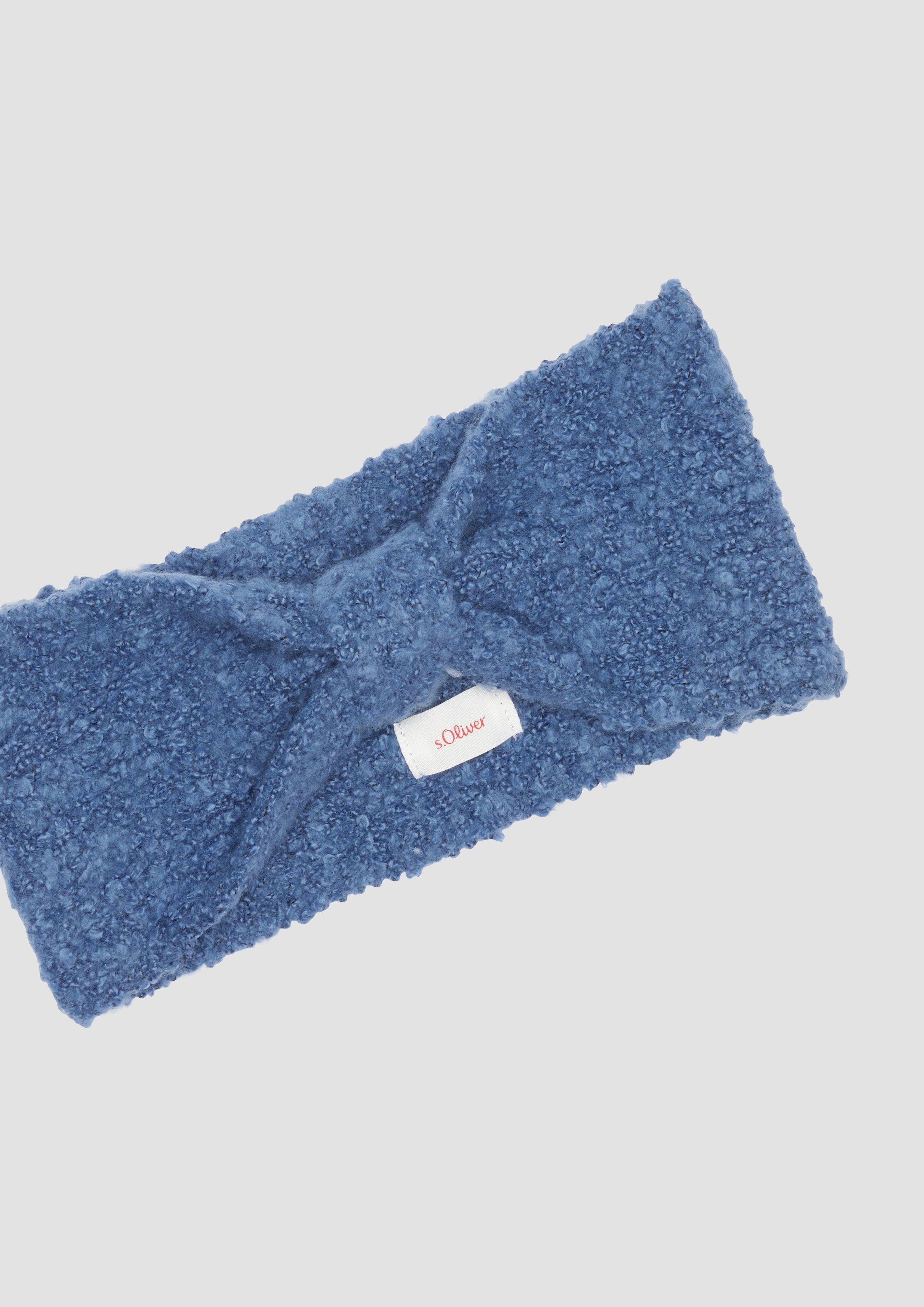 s.Oliver Gestricktes Stirnband aus Bouclé