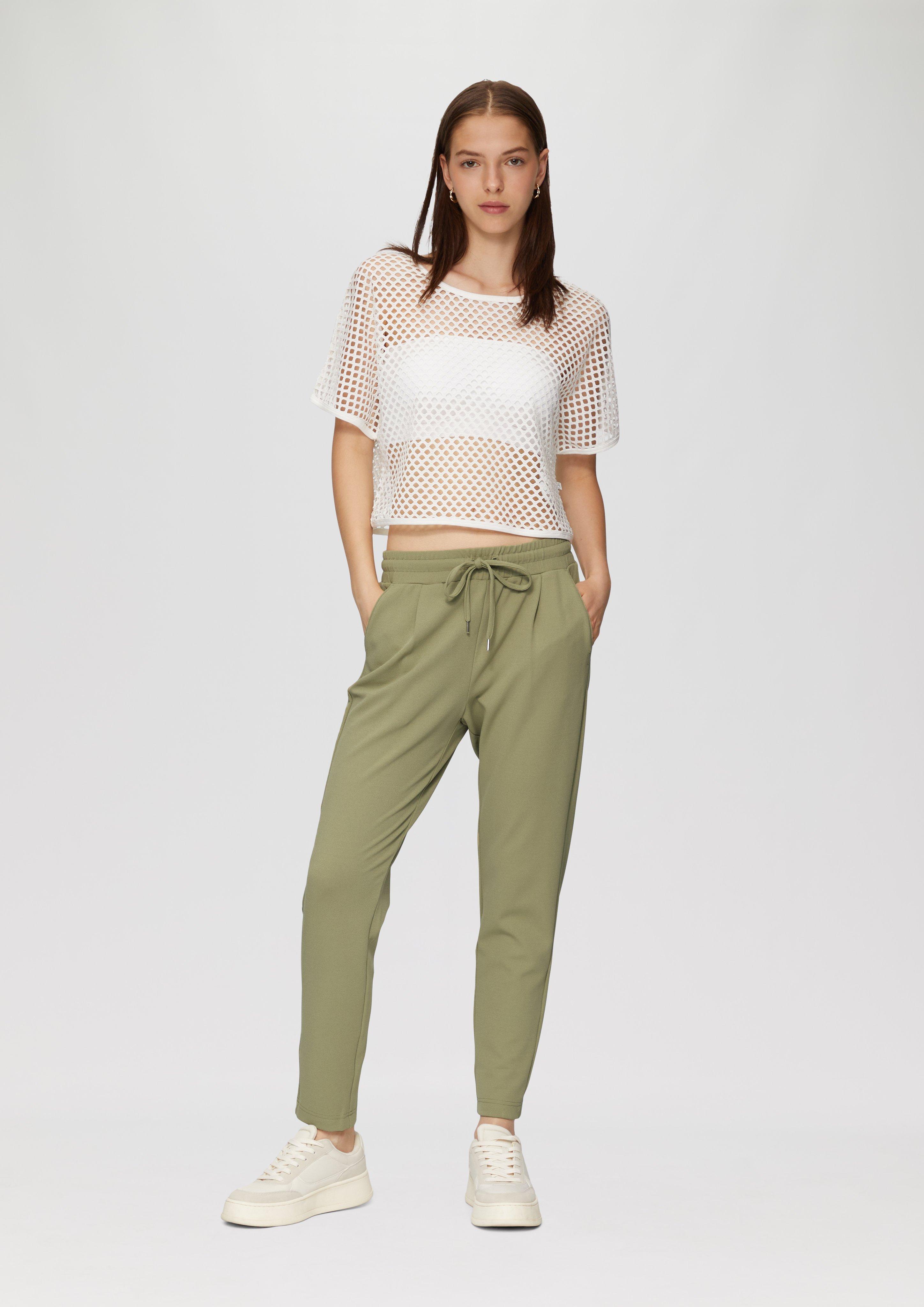 S.Oliver Jogpants aus Interlock-Crêpe