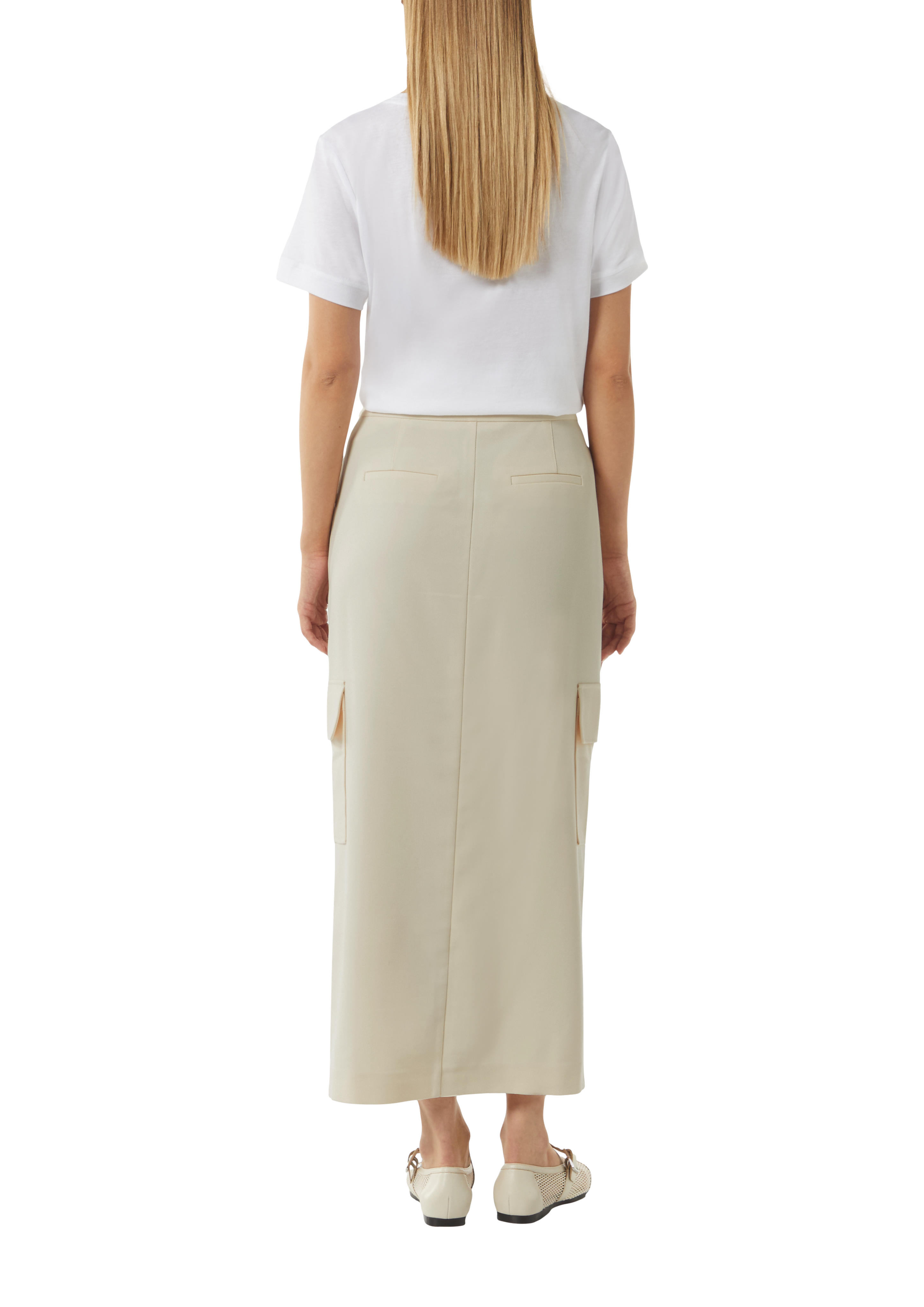 【MATIN KIM】CARGO MAXI SKIRT CARGO MAXI SKIRT IN KHAKI – Matin Kim