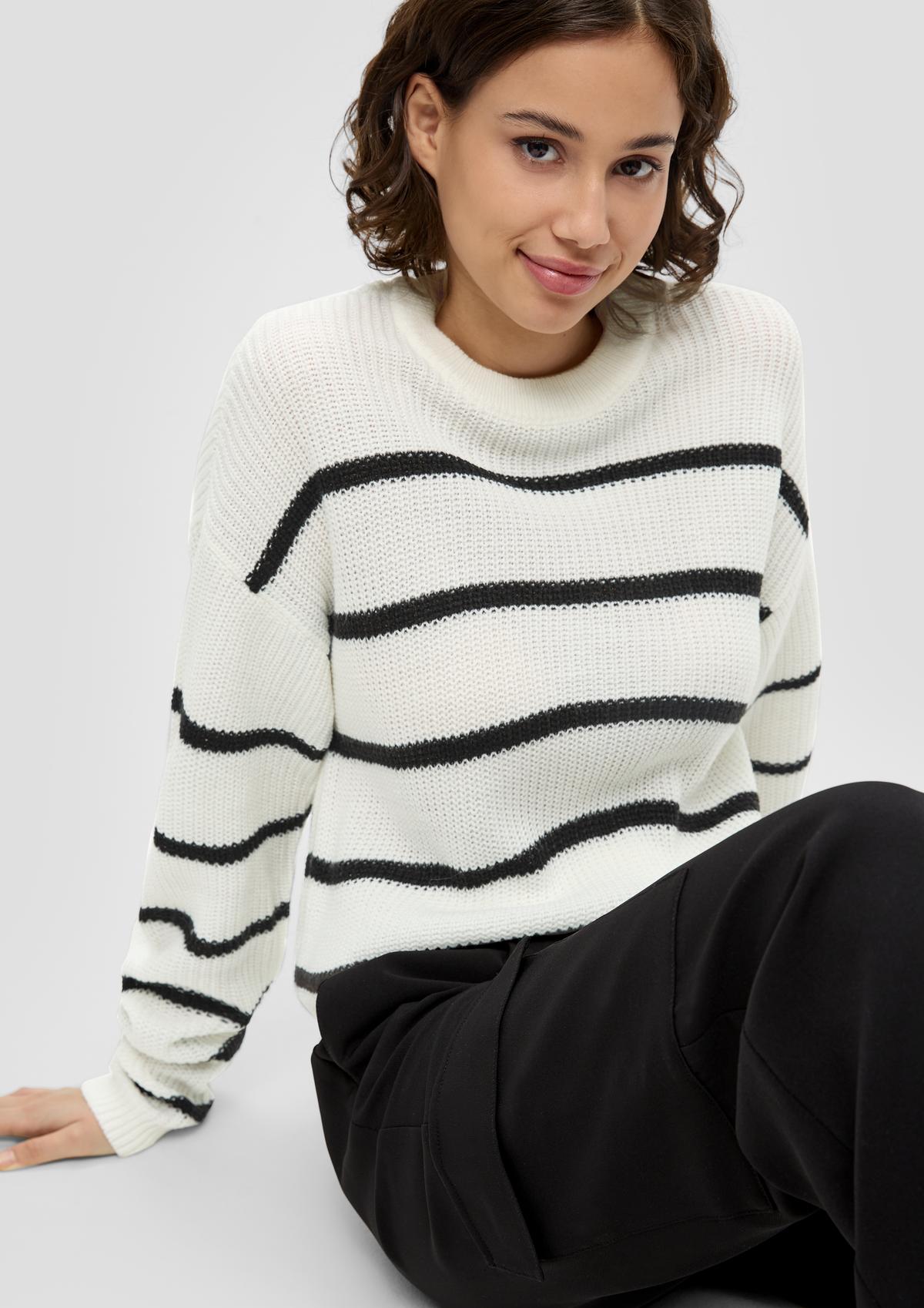 s.Oliver Pull-over en maille de coupe Relaxed Fit