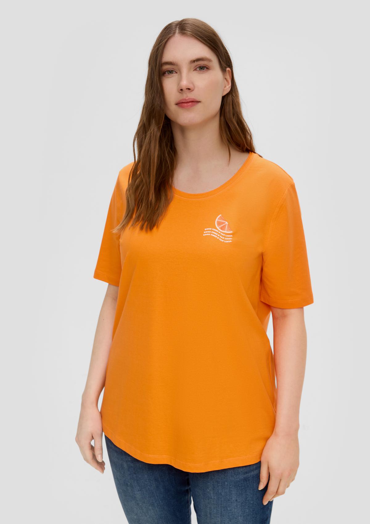 s.Oliver T-shirt en jersey à détail imprimé