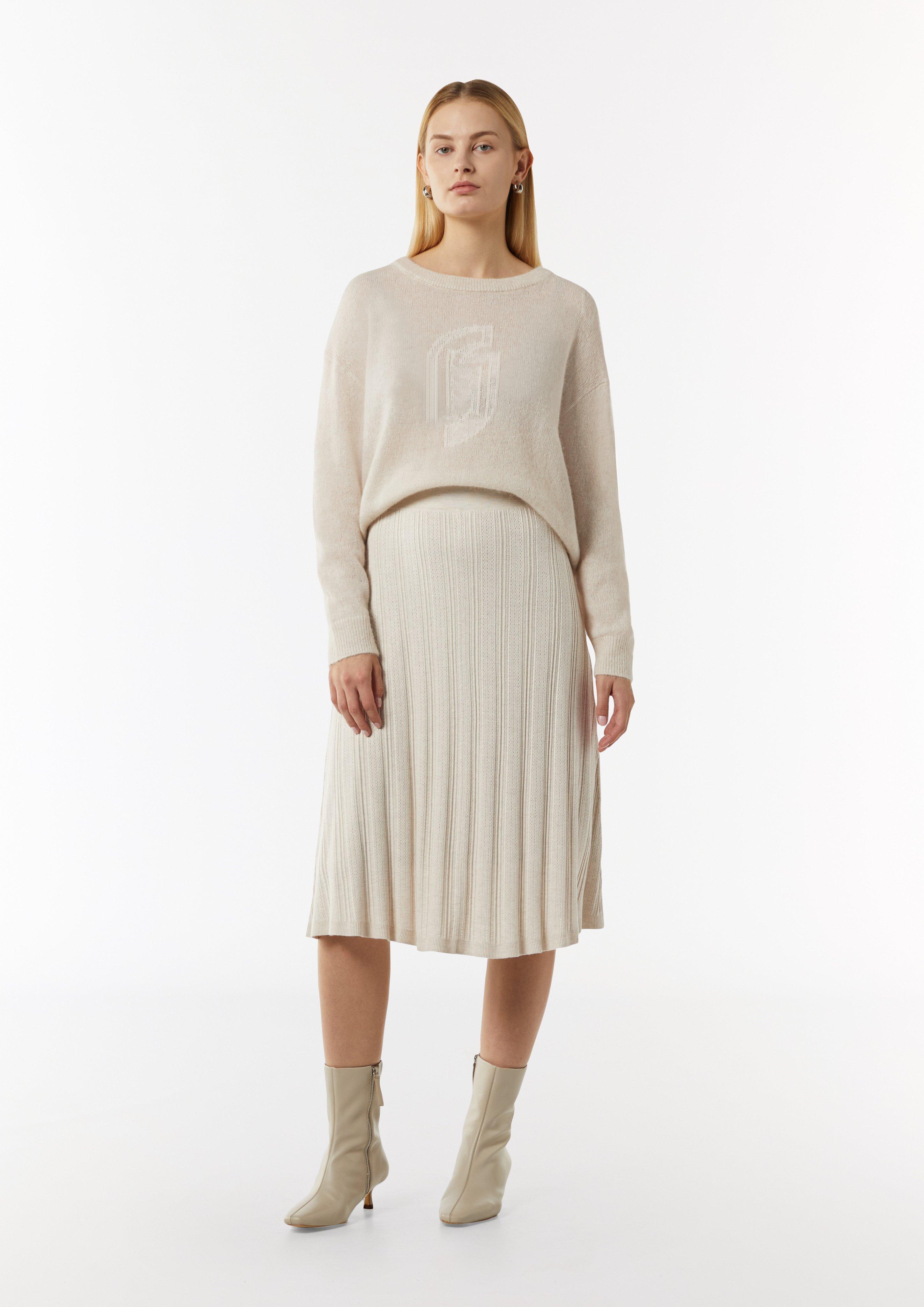 WS WINDBLOCK KNIT SKIRT ベージュ WS WINDBLOCK KNIT SKIRT ベージュ
