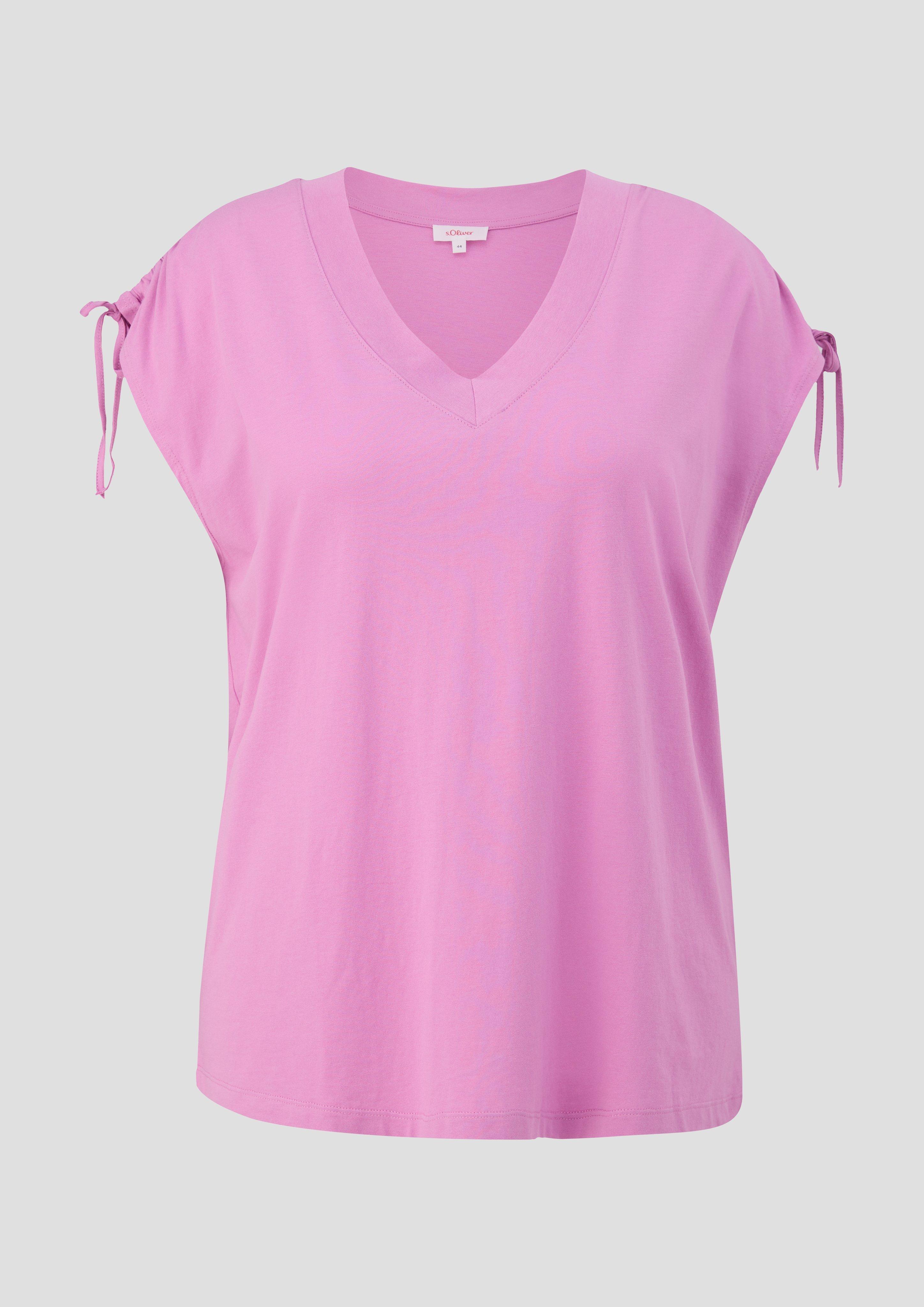 s.Oliver - Blusenshirt aus Viskose, Damen, Rosa