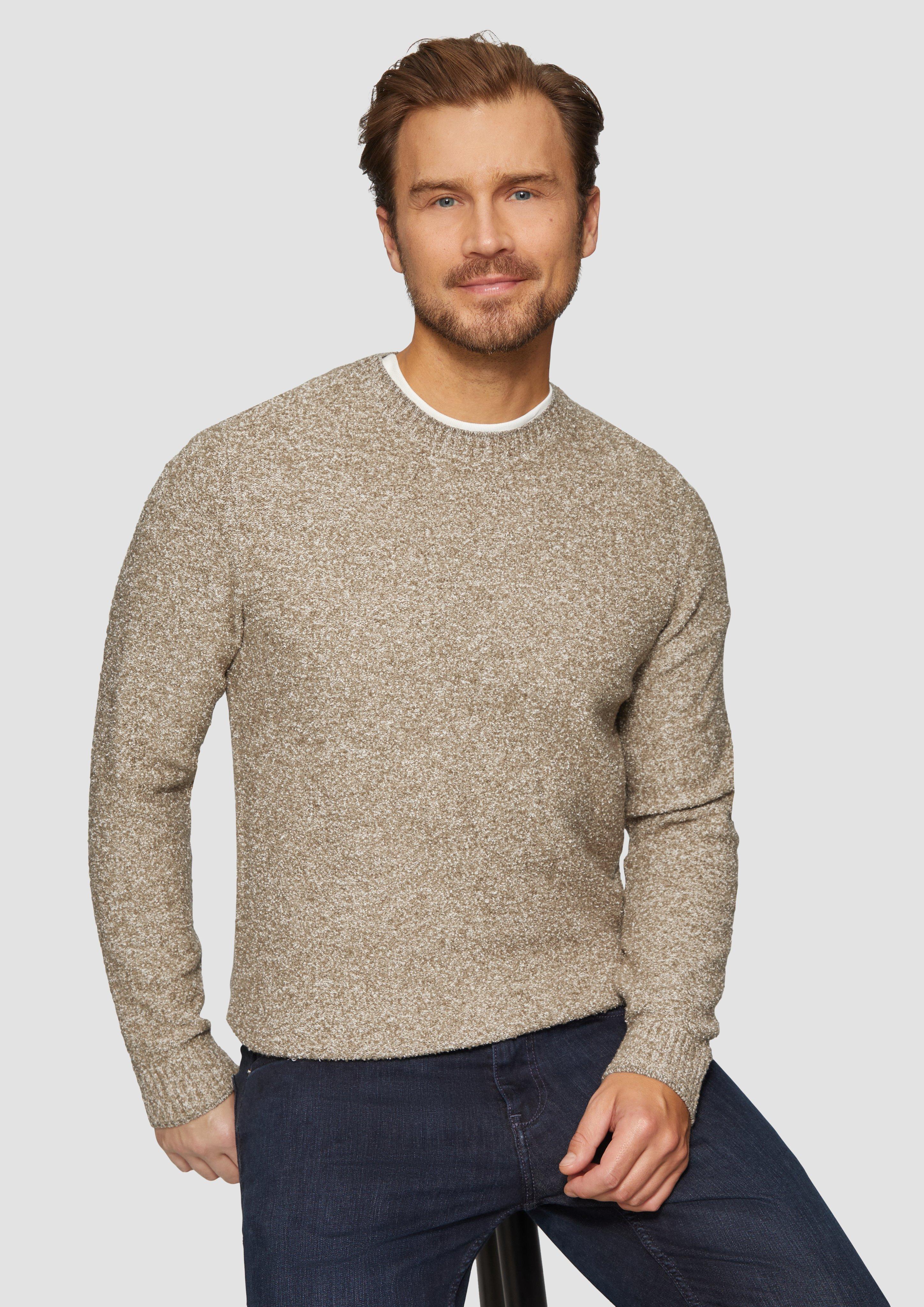 Knitted pullover in 83W1 & 99W1