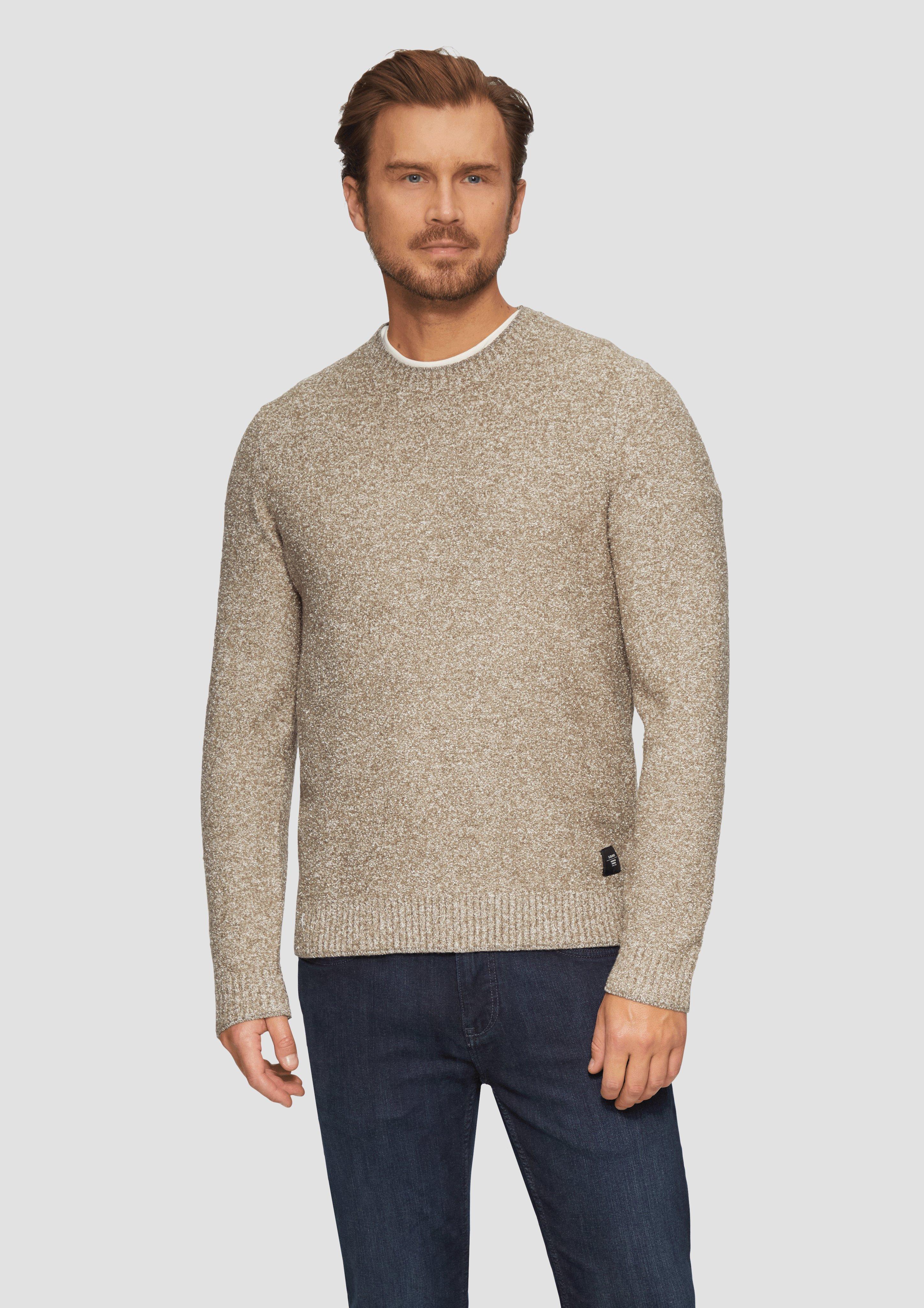 Knitted pullover in 83W1 & 99W1
